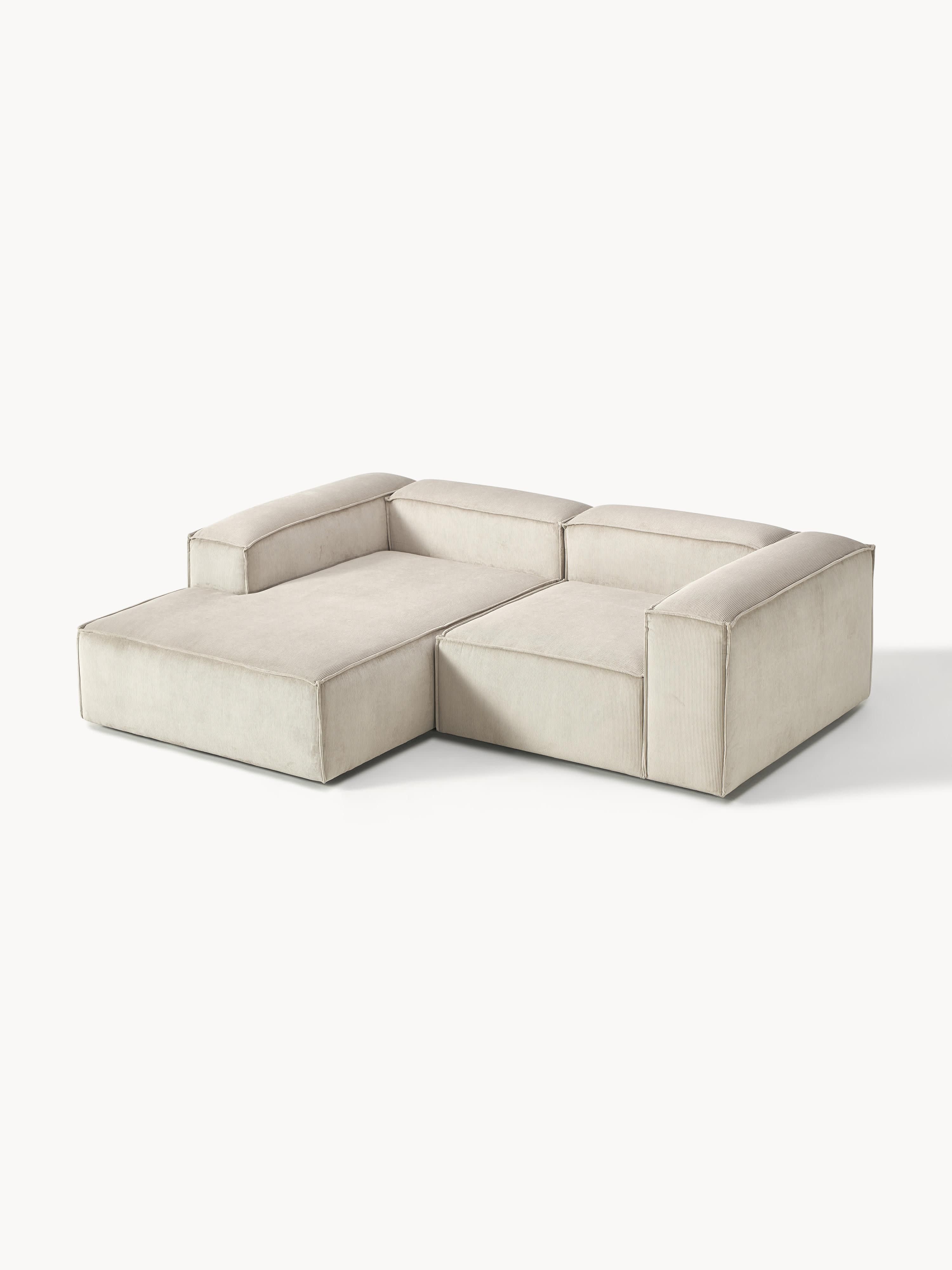Lennon Corduroy Modular Corner Sofa (2-seater)