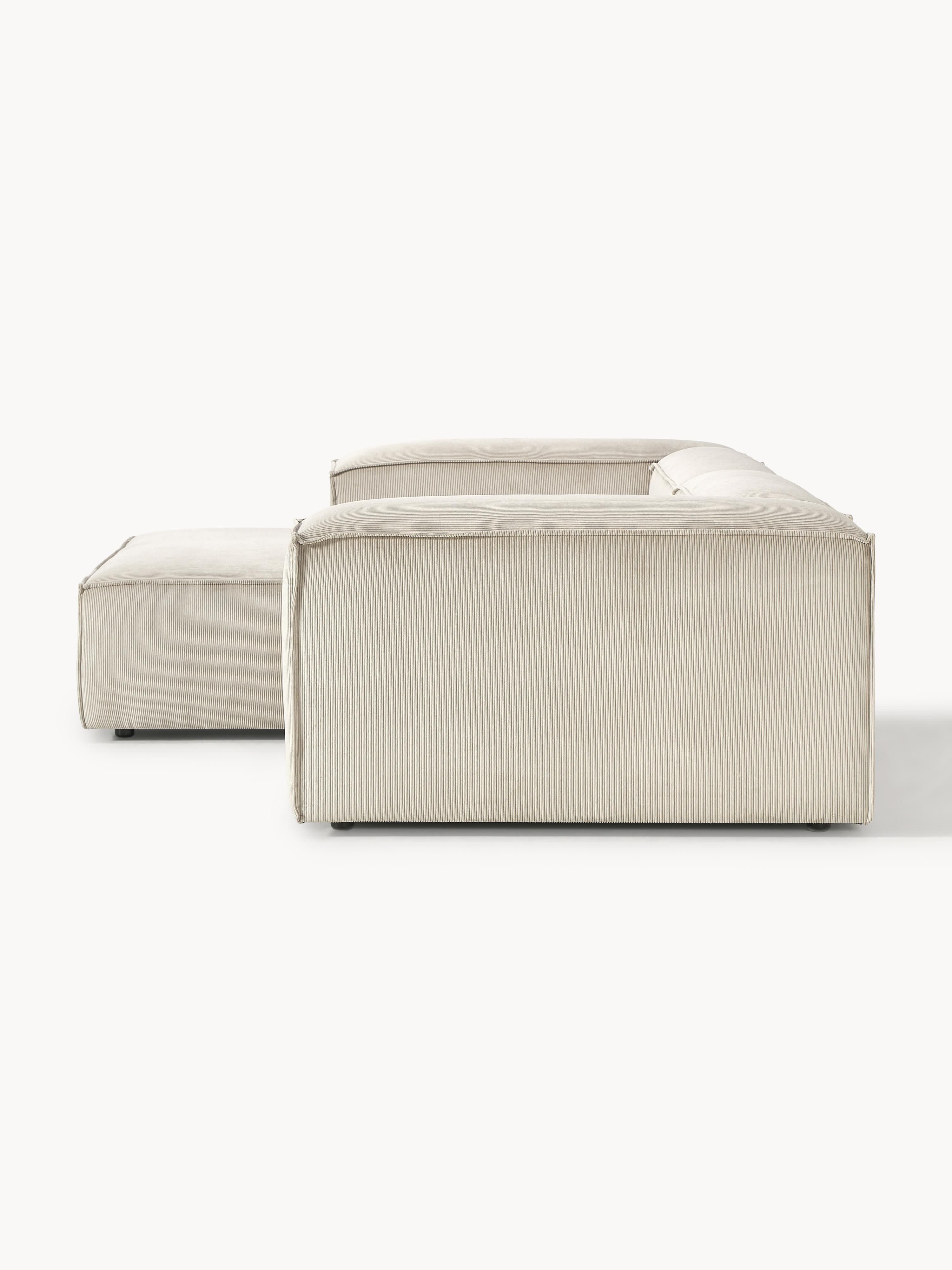 Lennon Corduroy Modular Corner Sofa (2-seater)