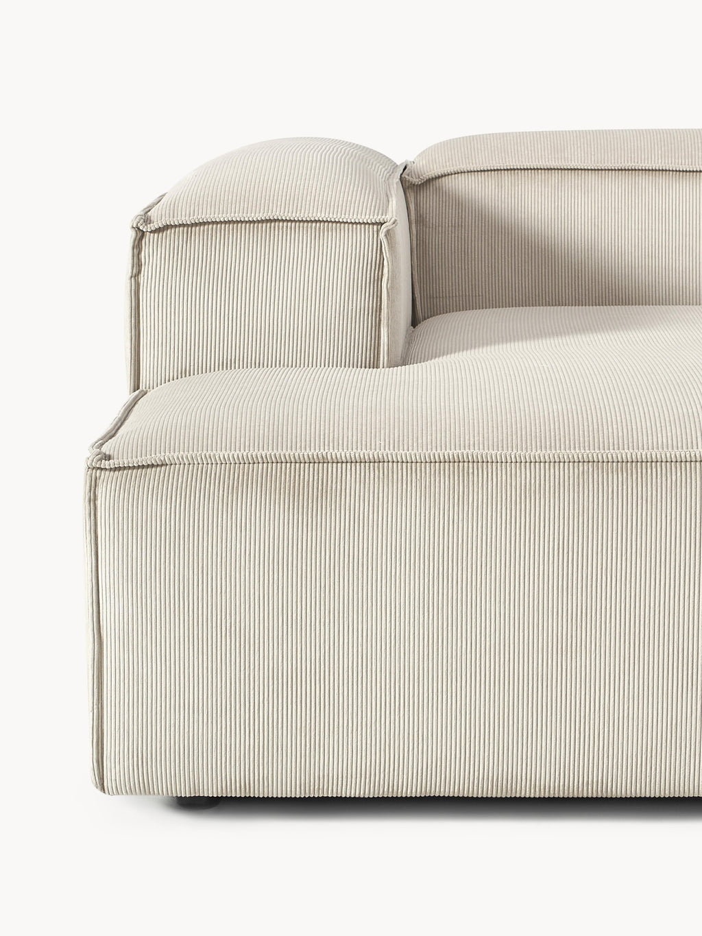 Lennon Corduroy Modular Corner Sofa (2-seater)