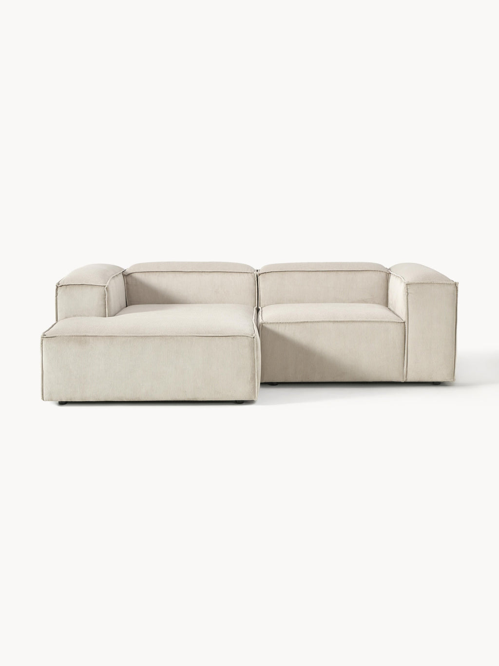 Gallery image 1 - Corduroy Modular Corner Sofa Lennon (2-seater)