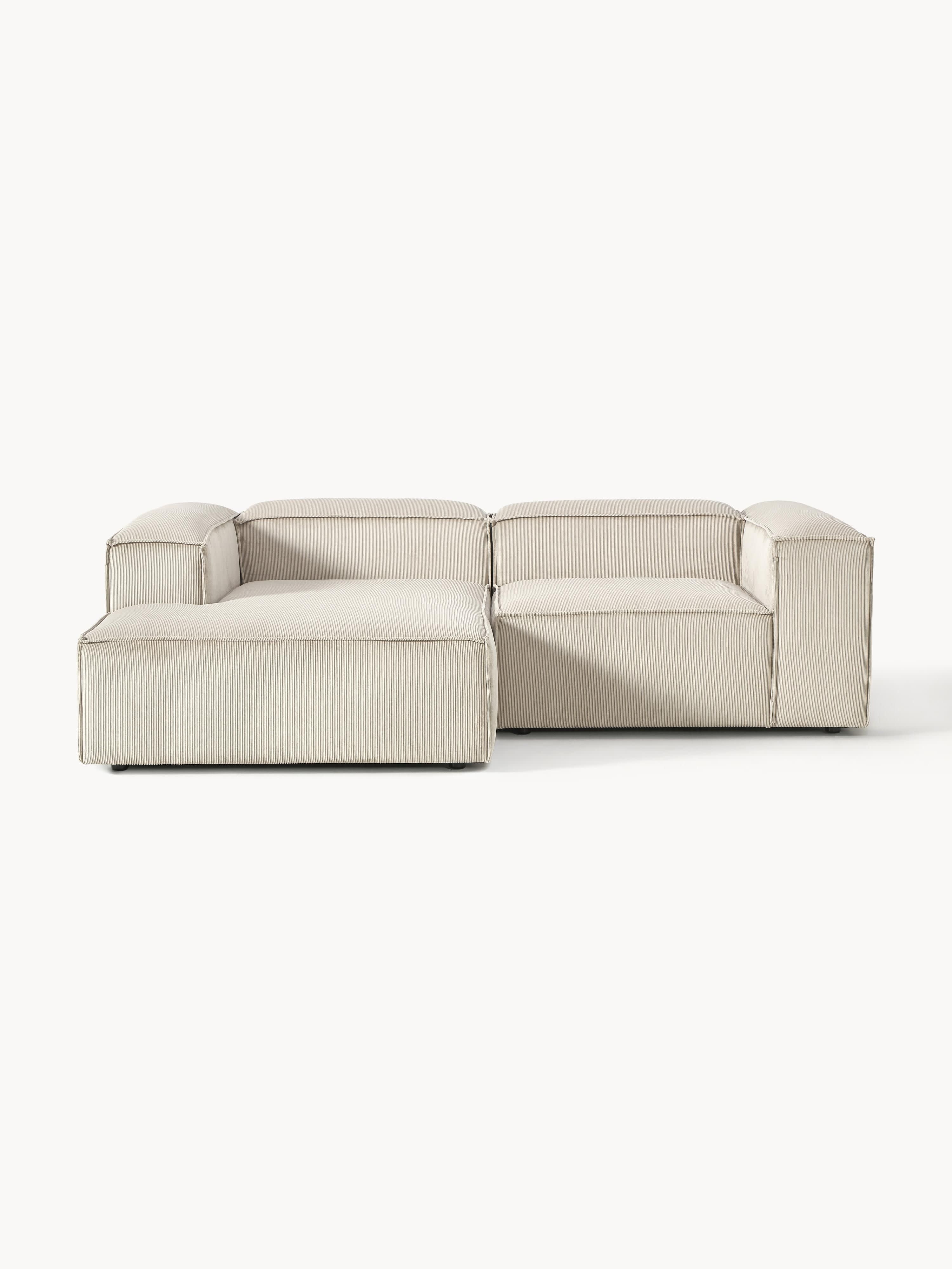 Gallery image 1 - Corduroy Modular Corner Sofa Lennon (2-seater)