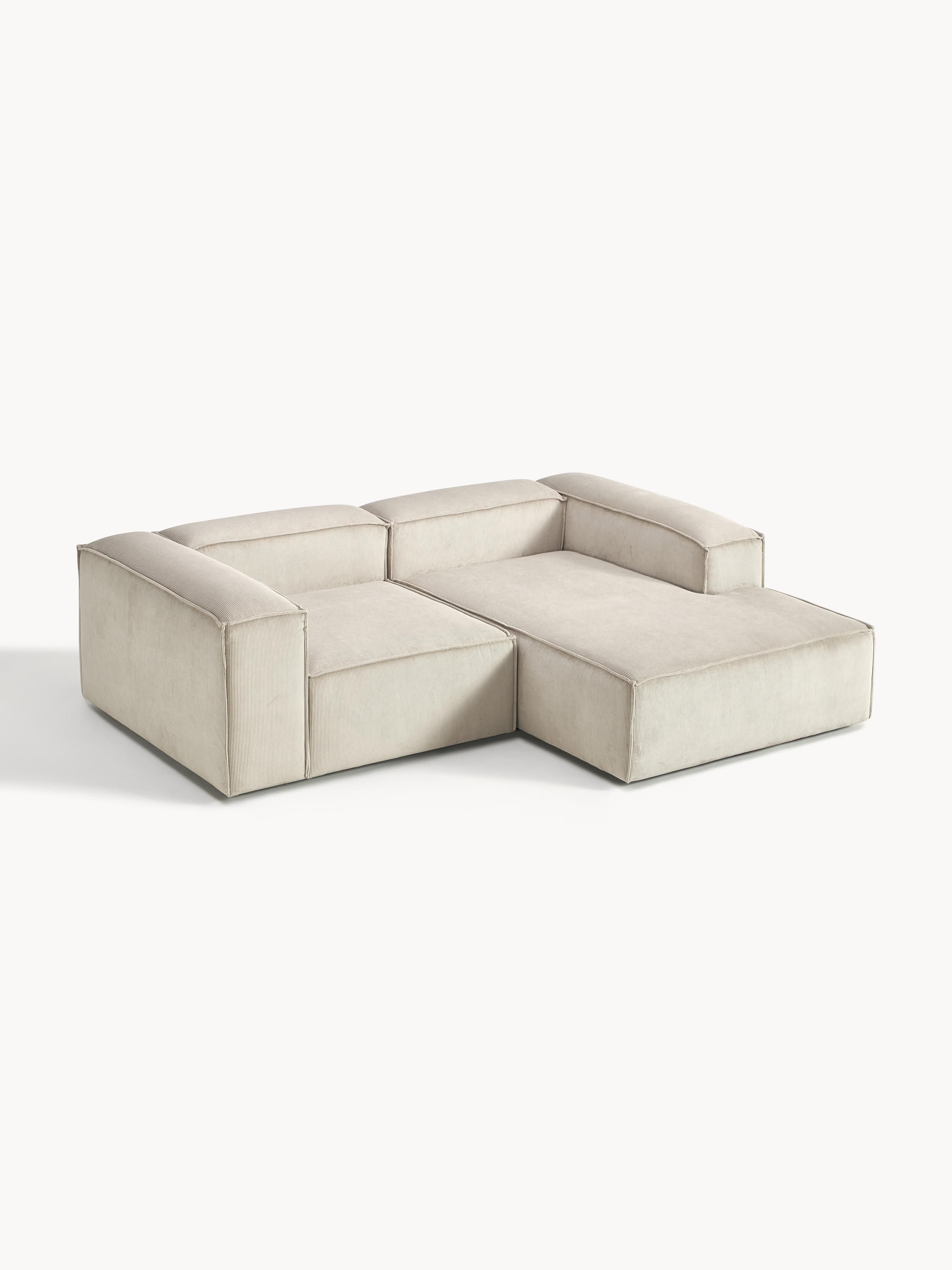 Lennon Corduroy Modular Corner Sofa (2-seater)