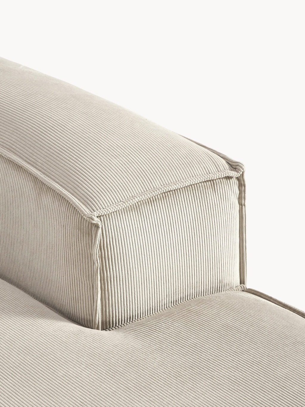 Lennon Corduroy Modular Corner Sofa (2-seater)