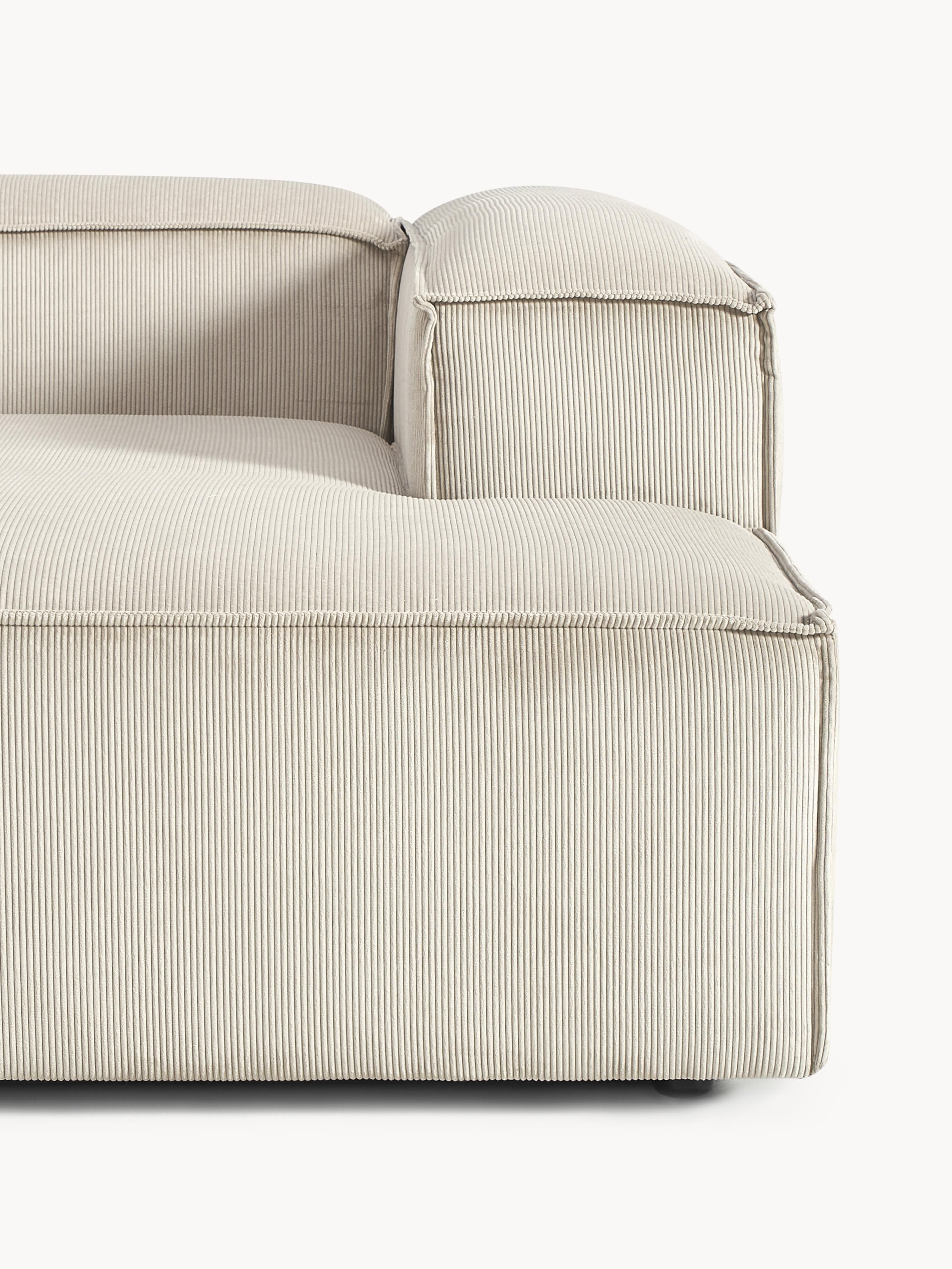 Lennon Corduroy Modular Corner Sofa (2-seater)