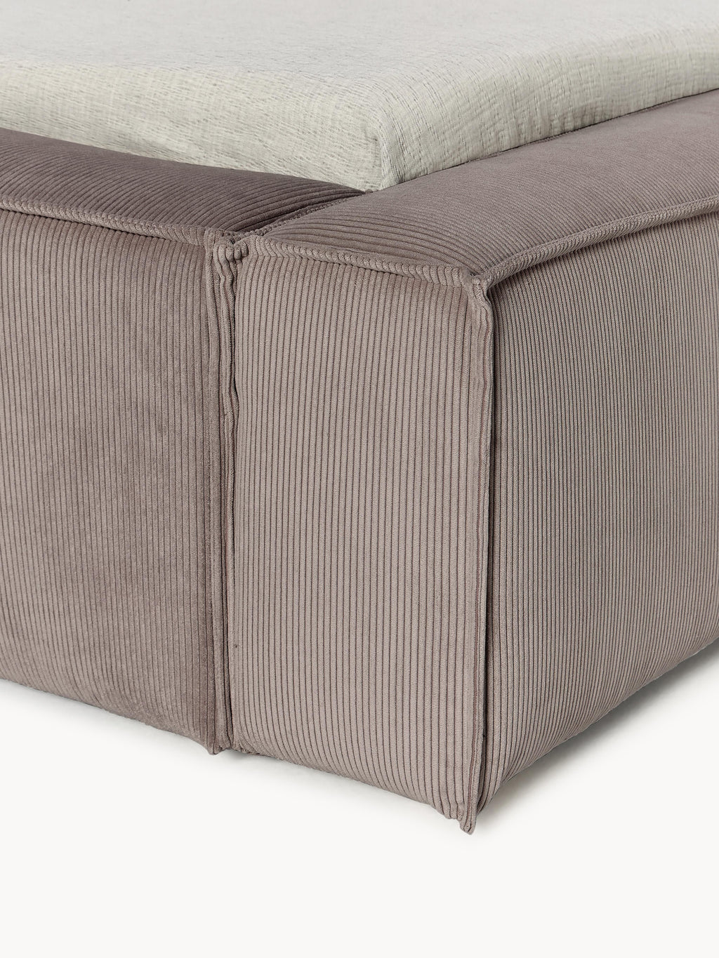 Lennon Upholstered Corduroy Bed