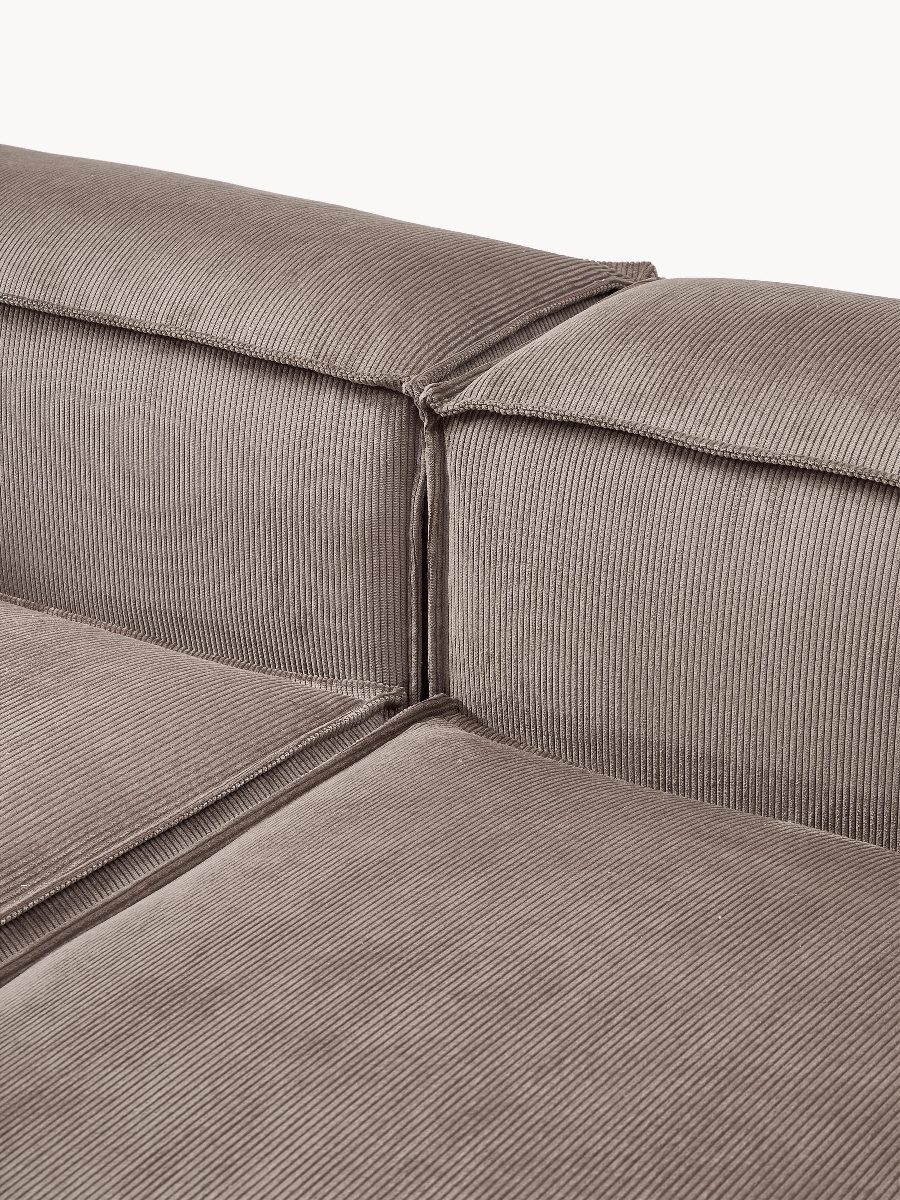 Lennon Corduroy Modular Sofa (3-seater)