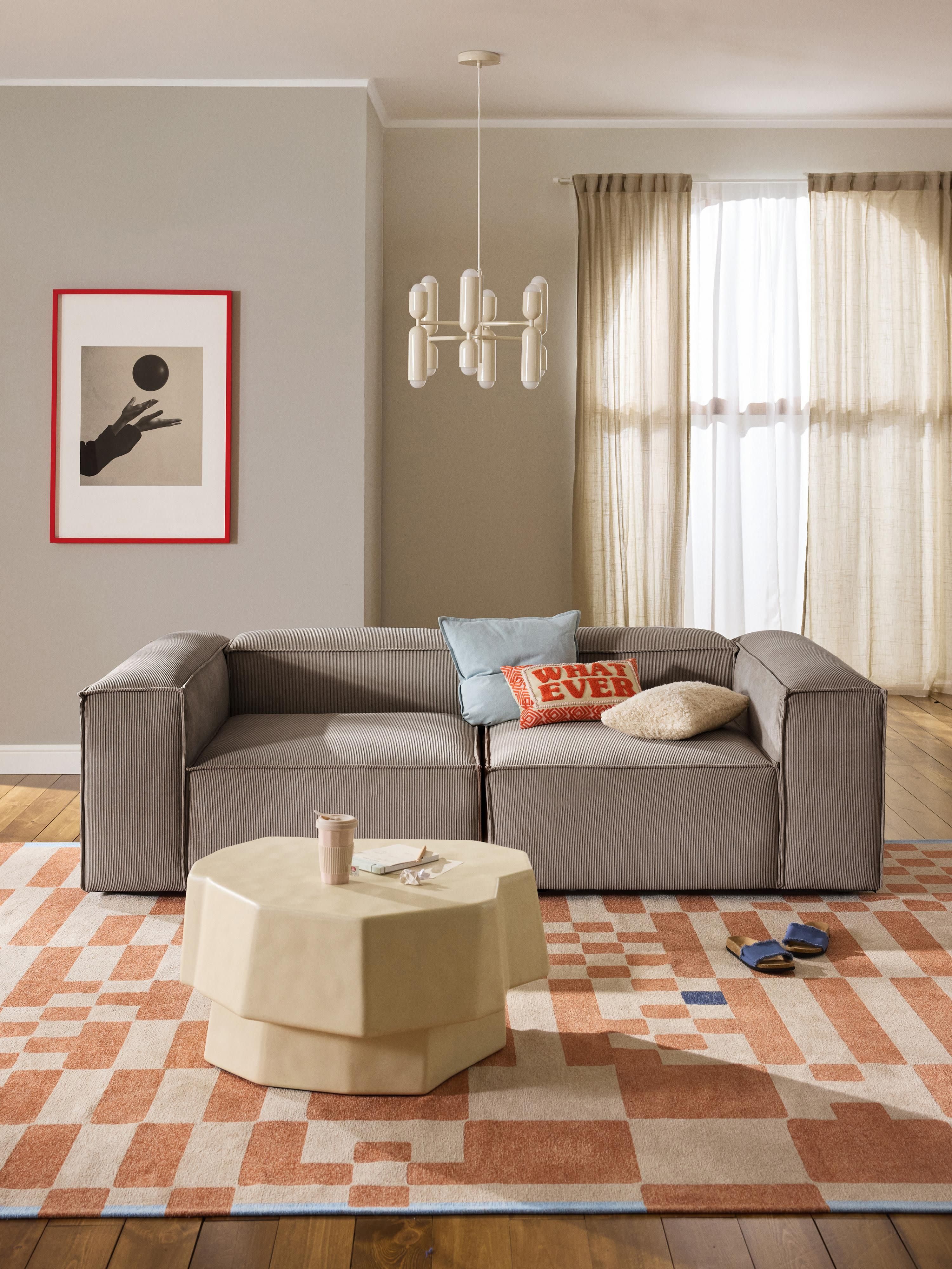 Lennon Corduroy Modular Sofa (3-seater)
