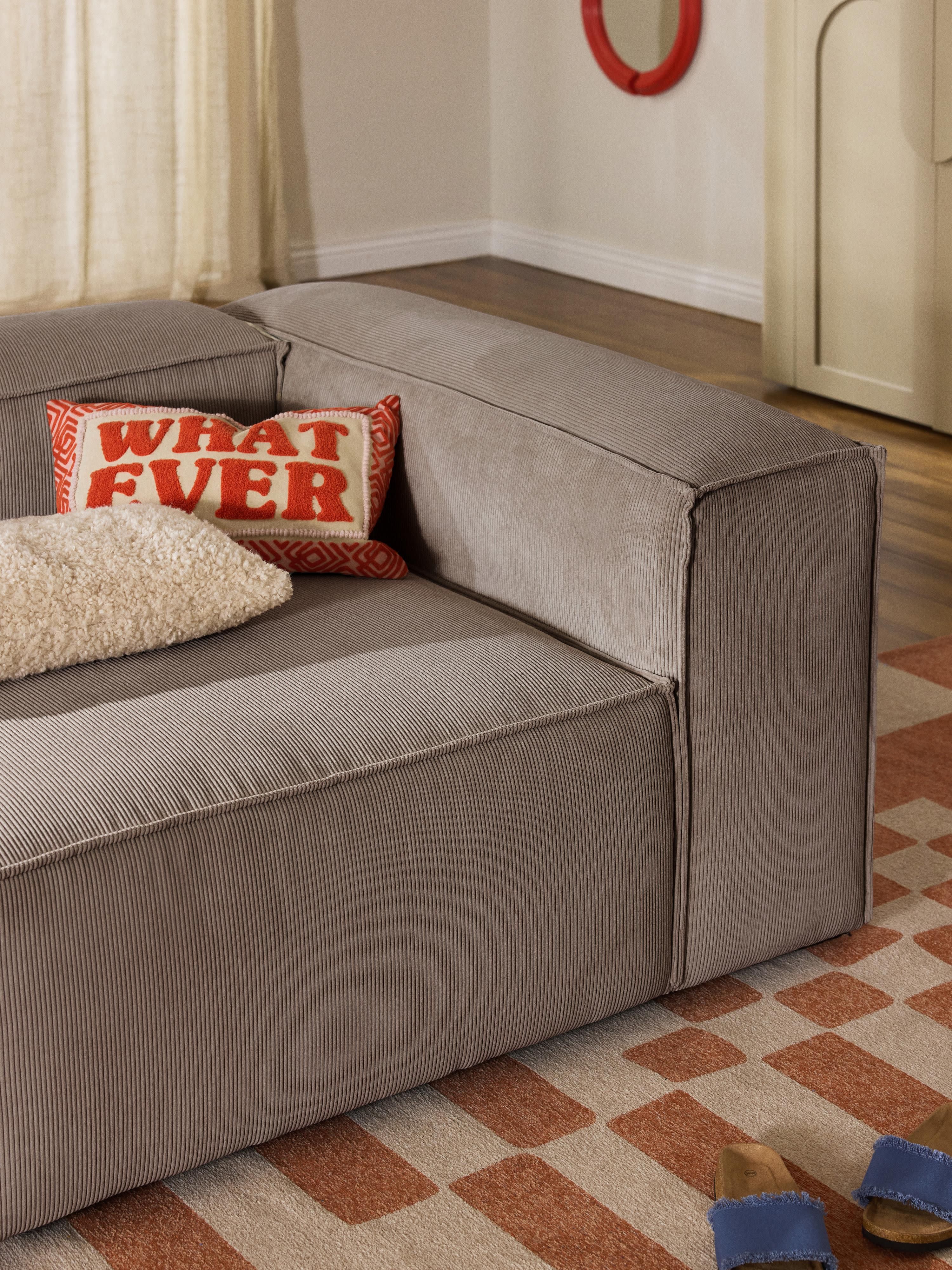 Lennon Corduroy Modular Sofa (3-seater)