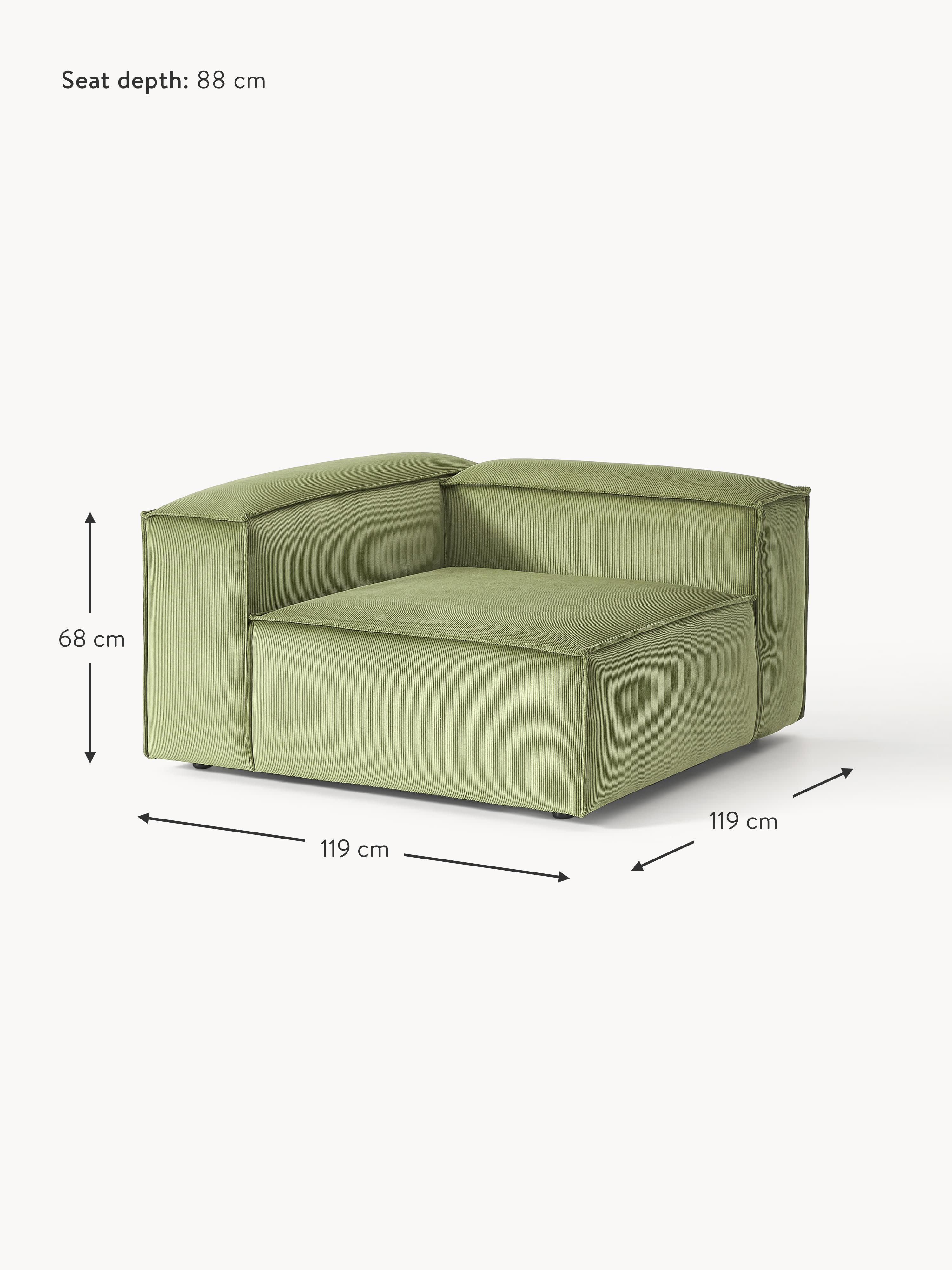 Lennon Corduroy Corner Module