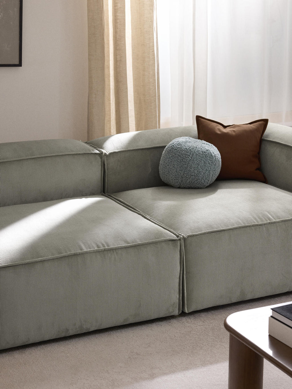 Lennon XL Corduroy Modular Ottoman