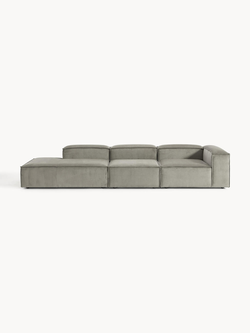 Gallery image 1 - XL Corduroy Modular Ottoman Lennon