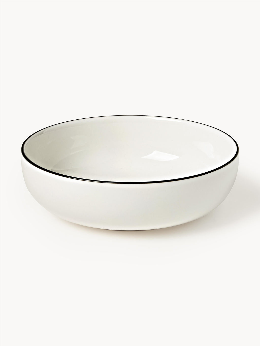 Facile Porcelain Tableware Set, 6 People, Set of 18