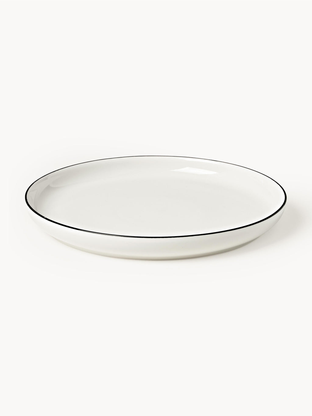 Facile Porcelain Tableware Set, 6 People, Set of 18
