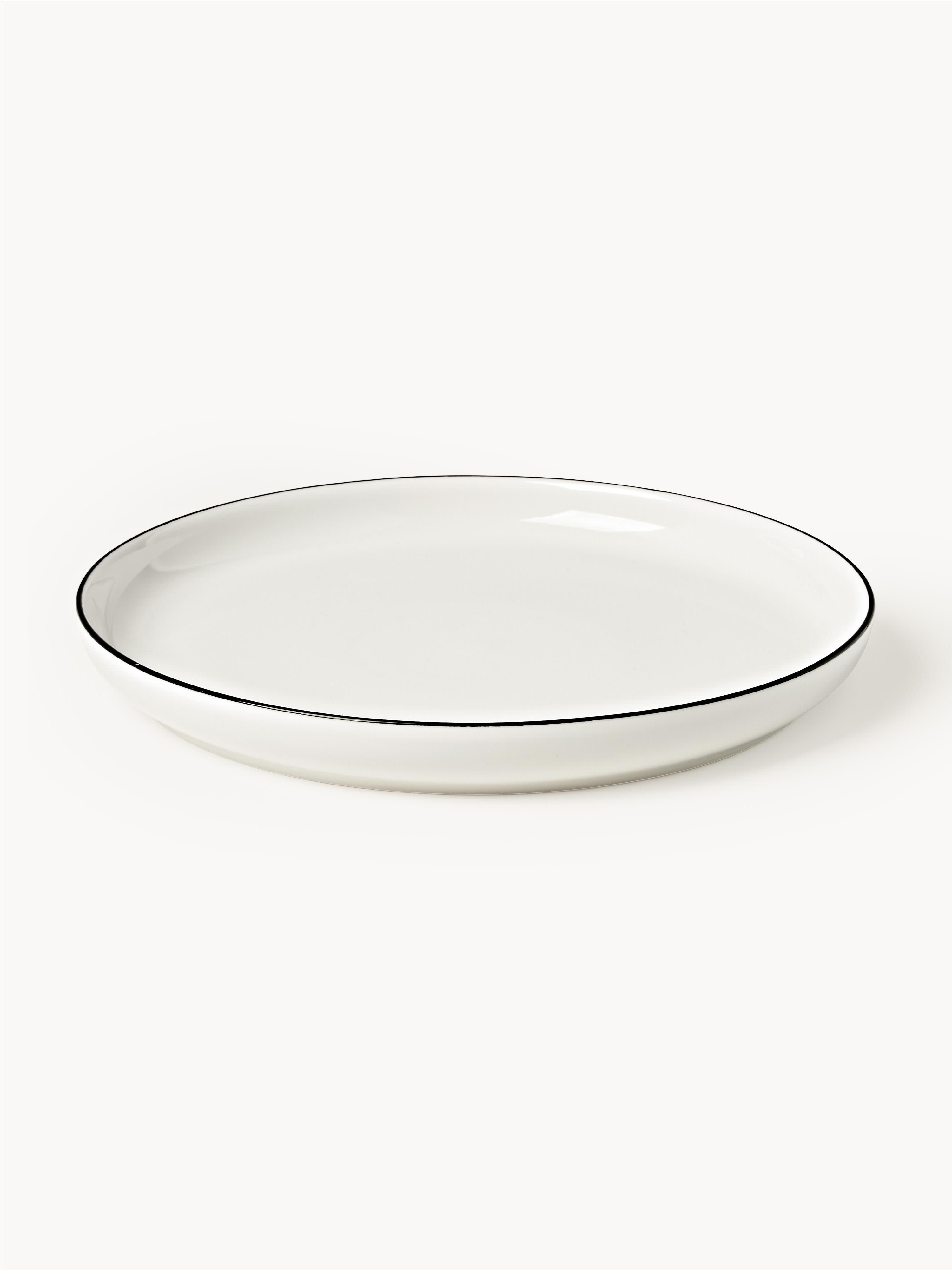 Facile Porcelain Tableware Set, 6 People, Set of 18