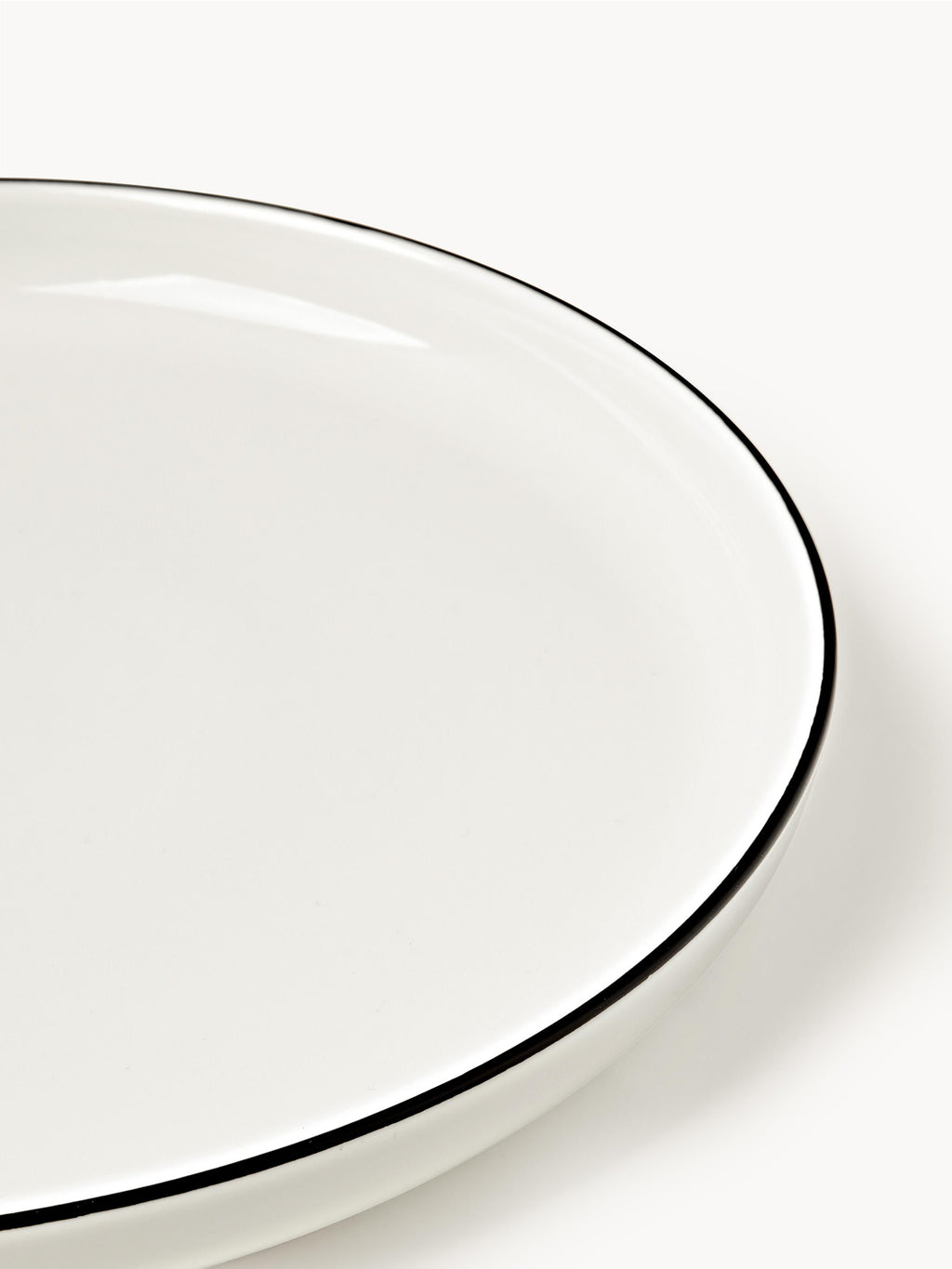 Facile Porcelain Tableware Set, 6 People, Set of 18