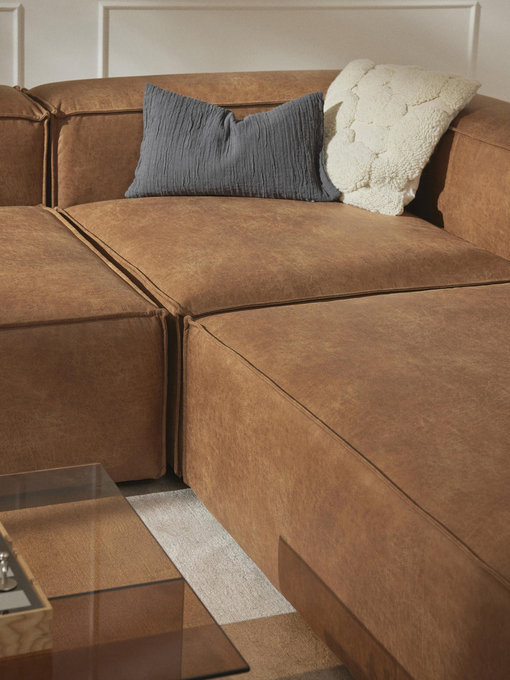 Lennon Leather Corner Module
