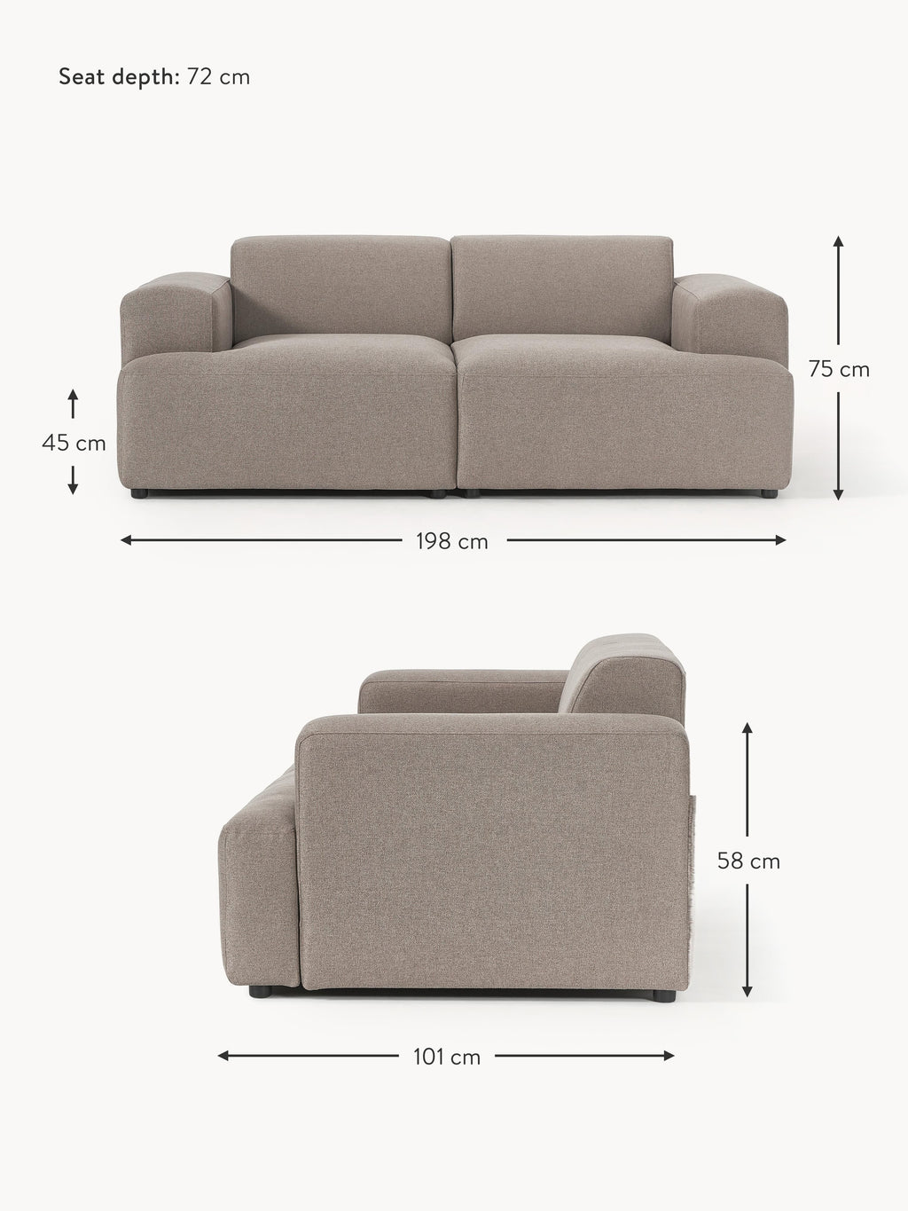 Melva Sofa (2-seater)