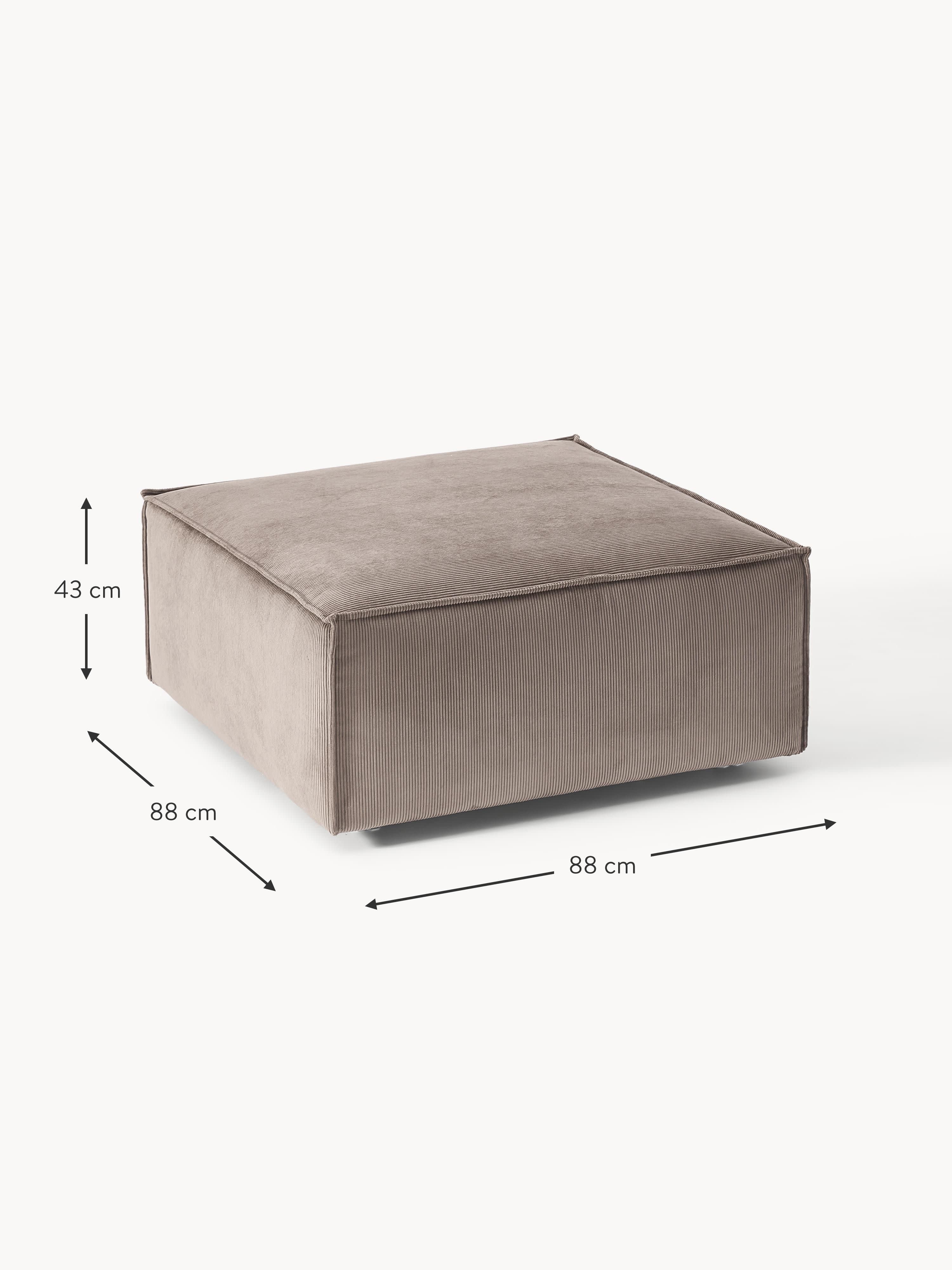 Lennon Corduroy Ottoman