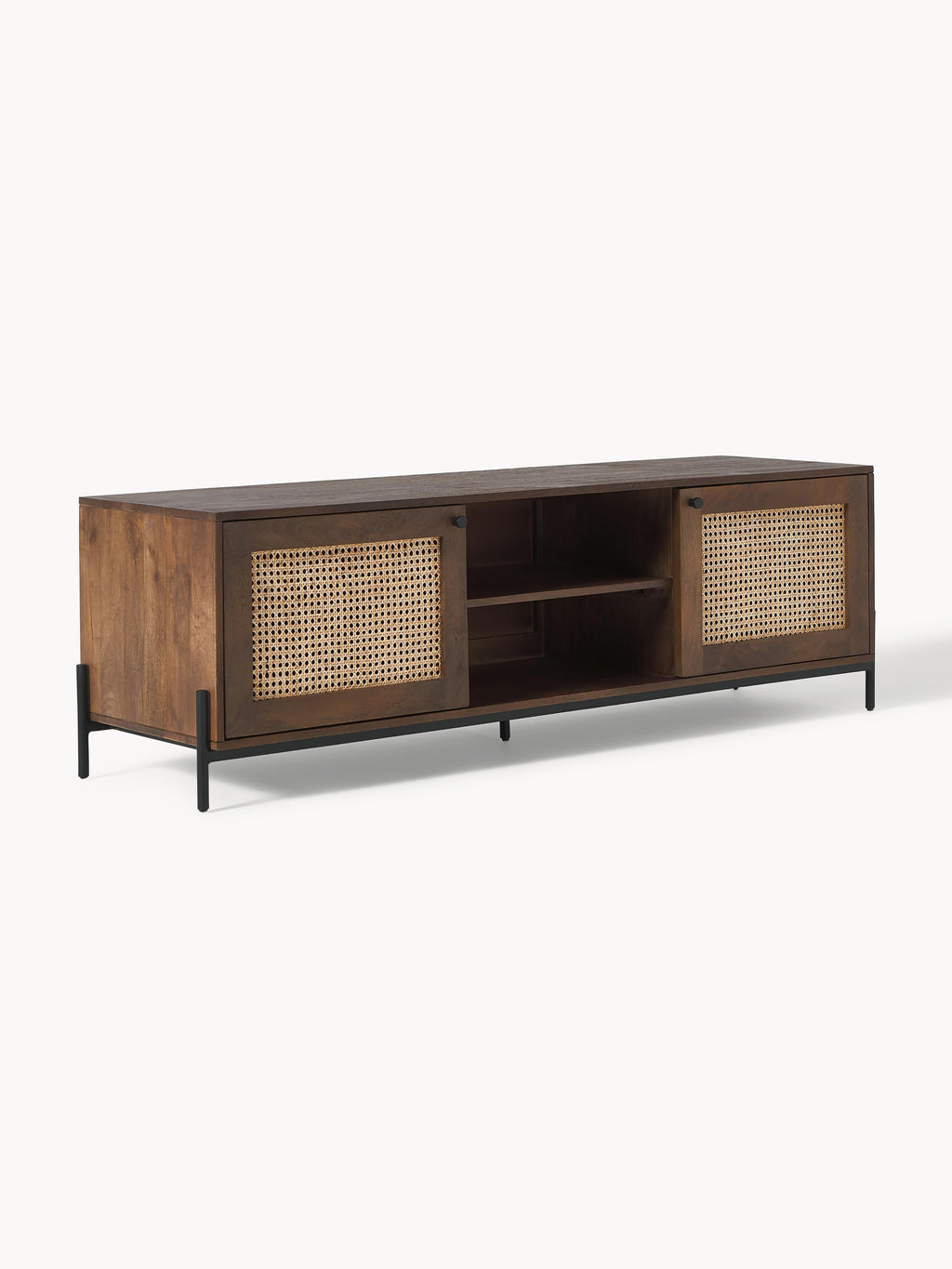Gallery image 1 - TV Lowboard Vienna with Viennese Wickerwork