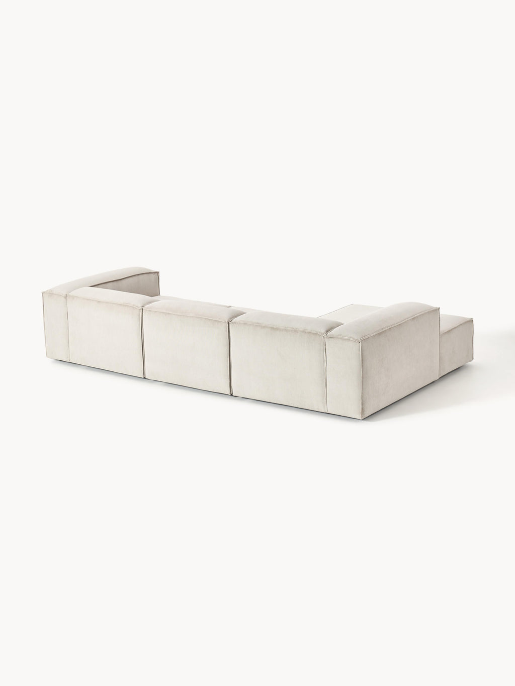 Lennon Corduroy Modular Corner Sofa (4-seater)