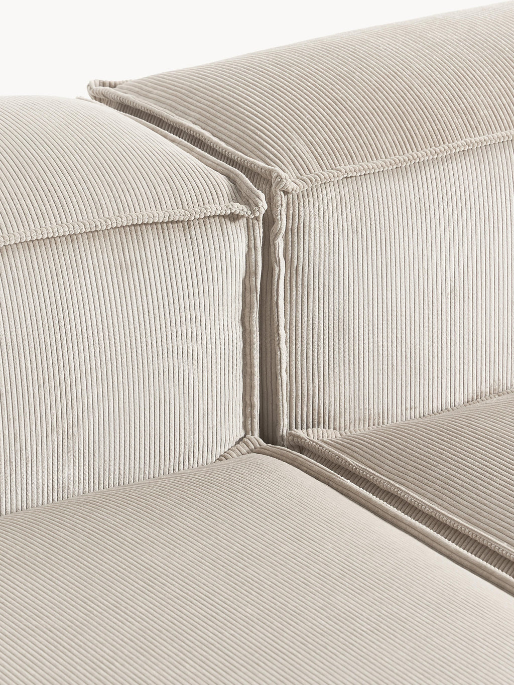 Lennon Corduroy Modular Corner Sofa (4-seater)