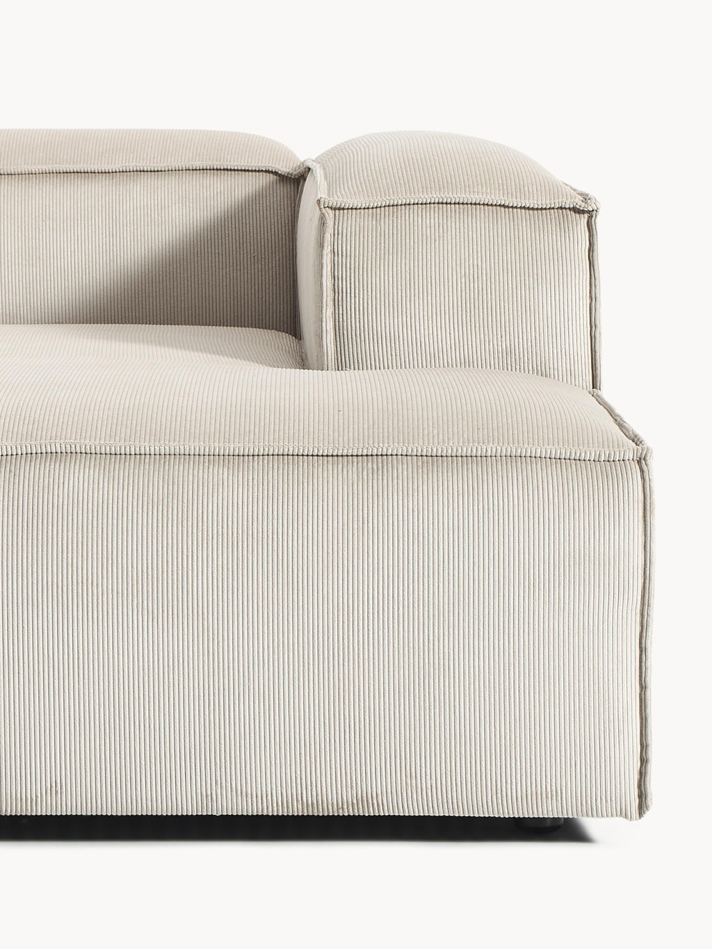 Lennon Corduroy Modular Corner Sofa (4-seater)