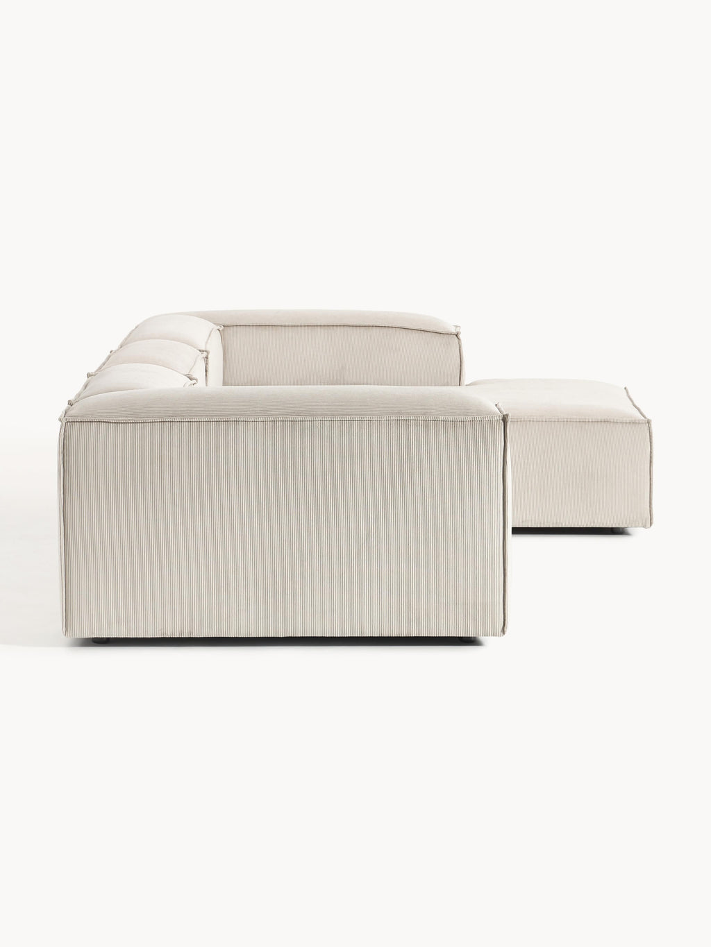 Lennon Corduroy Modular Corner Sofa (4-seater)