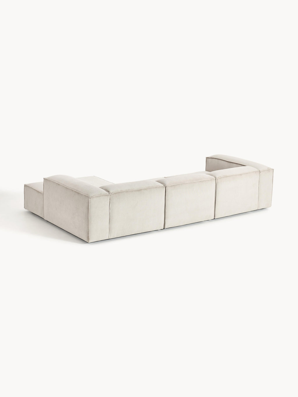 Lennon Corduroy Modular Corner Sofa (4-seater)