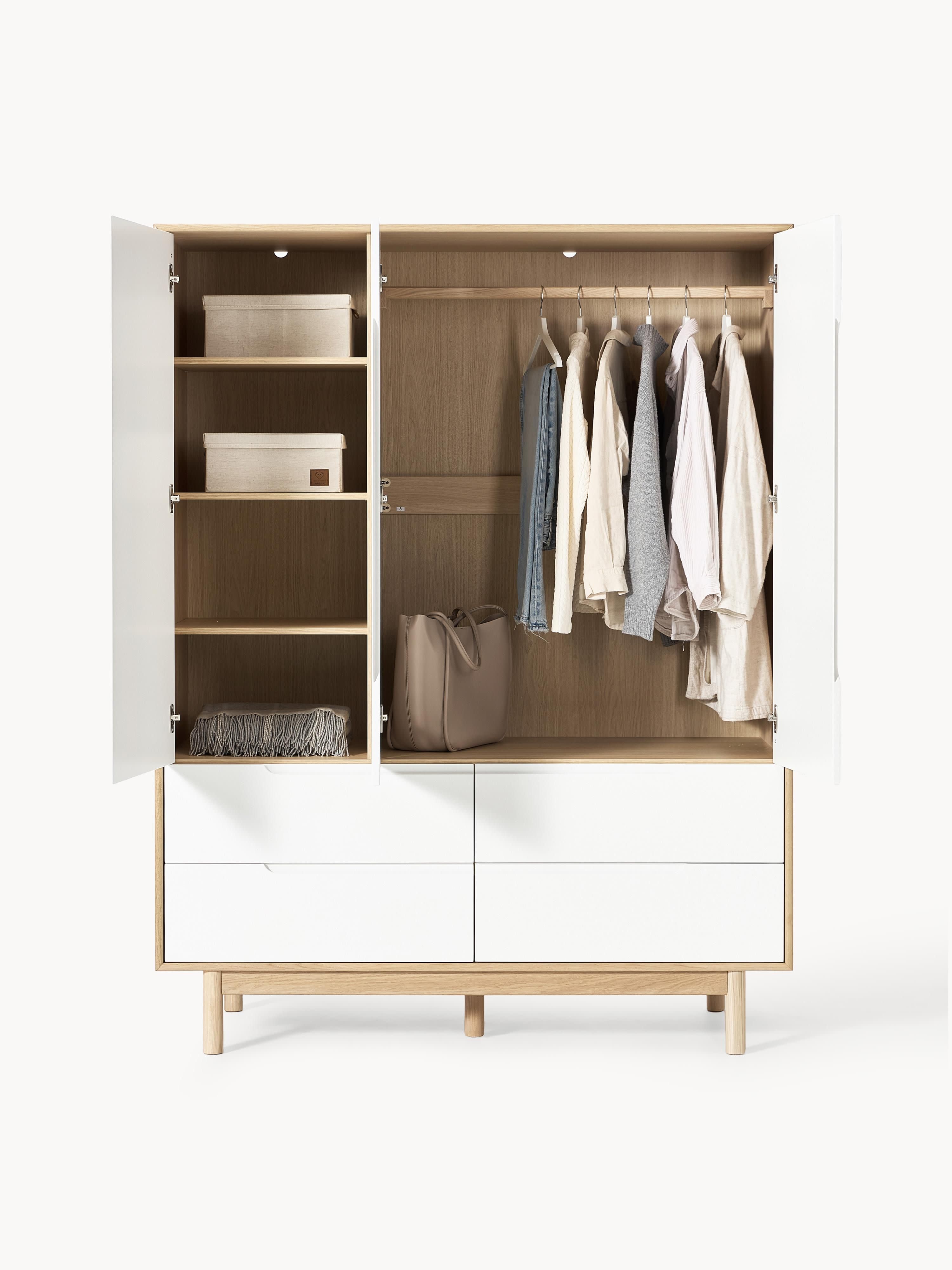 Cassy Wardrobe, 3-doors