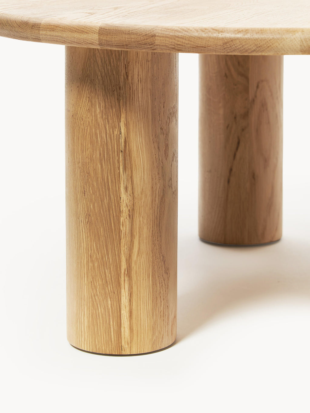 Didi Round Oak Wood Coffee Table