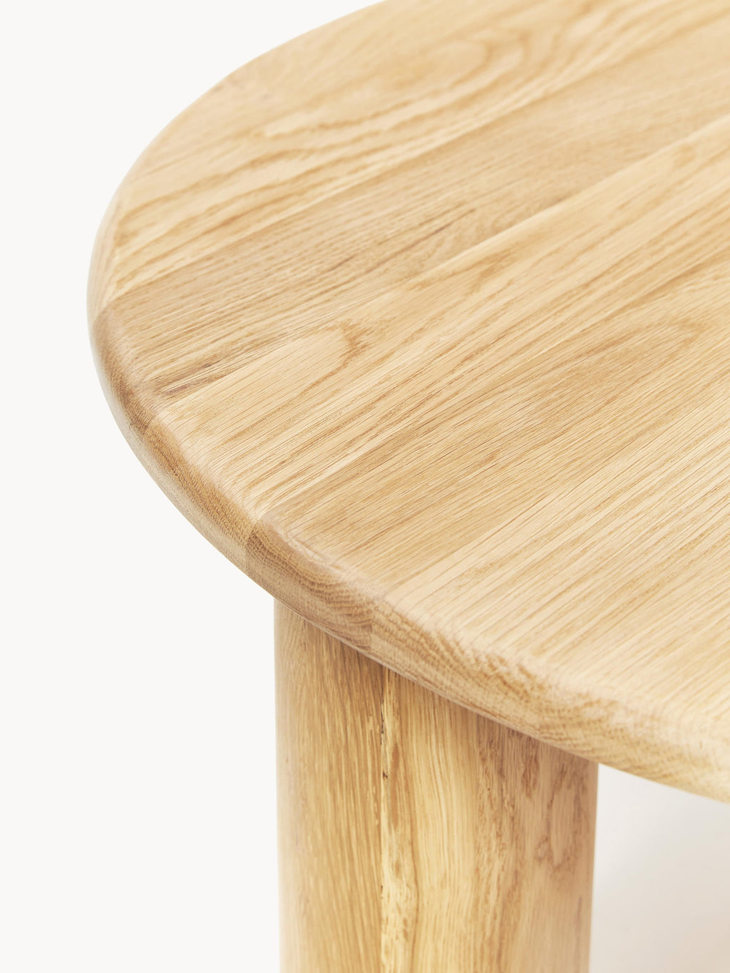 Didi Round Oak Wood Coffee Table