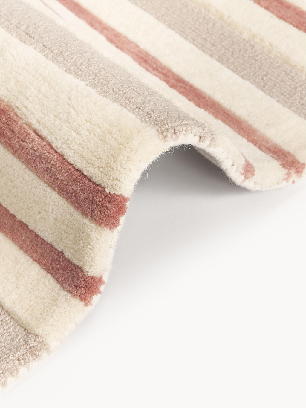 Arne High-Low Wool Rug, Hand-Tufted