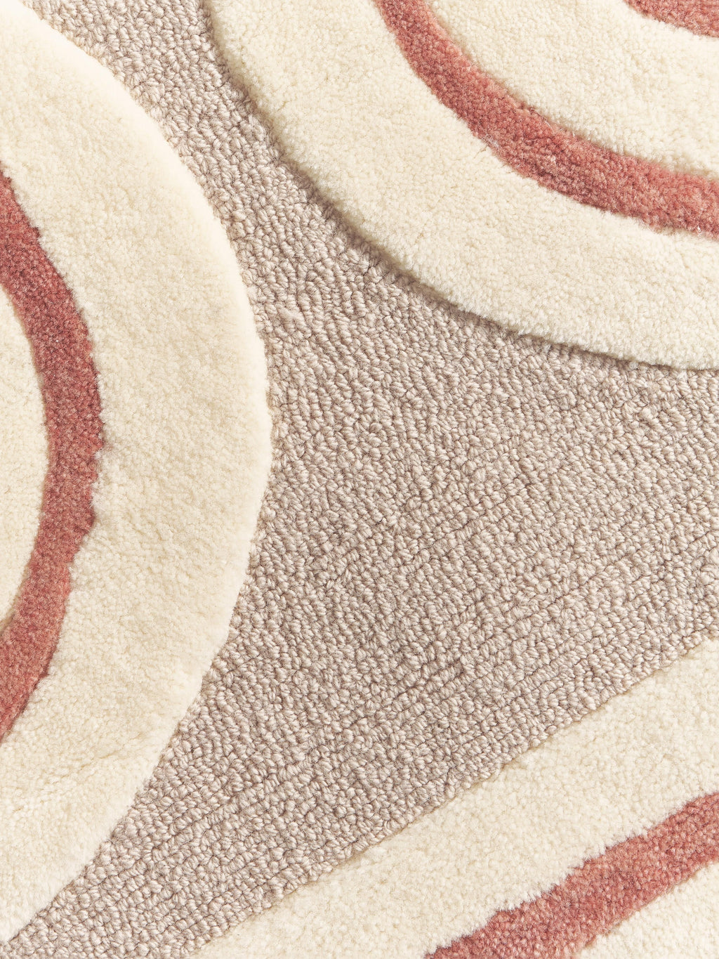 Arne High-Low Wool Rug, Hand-Tufted