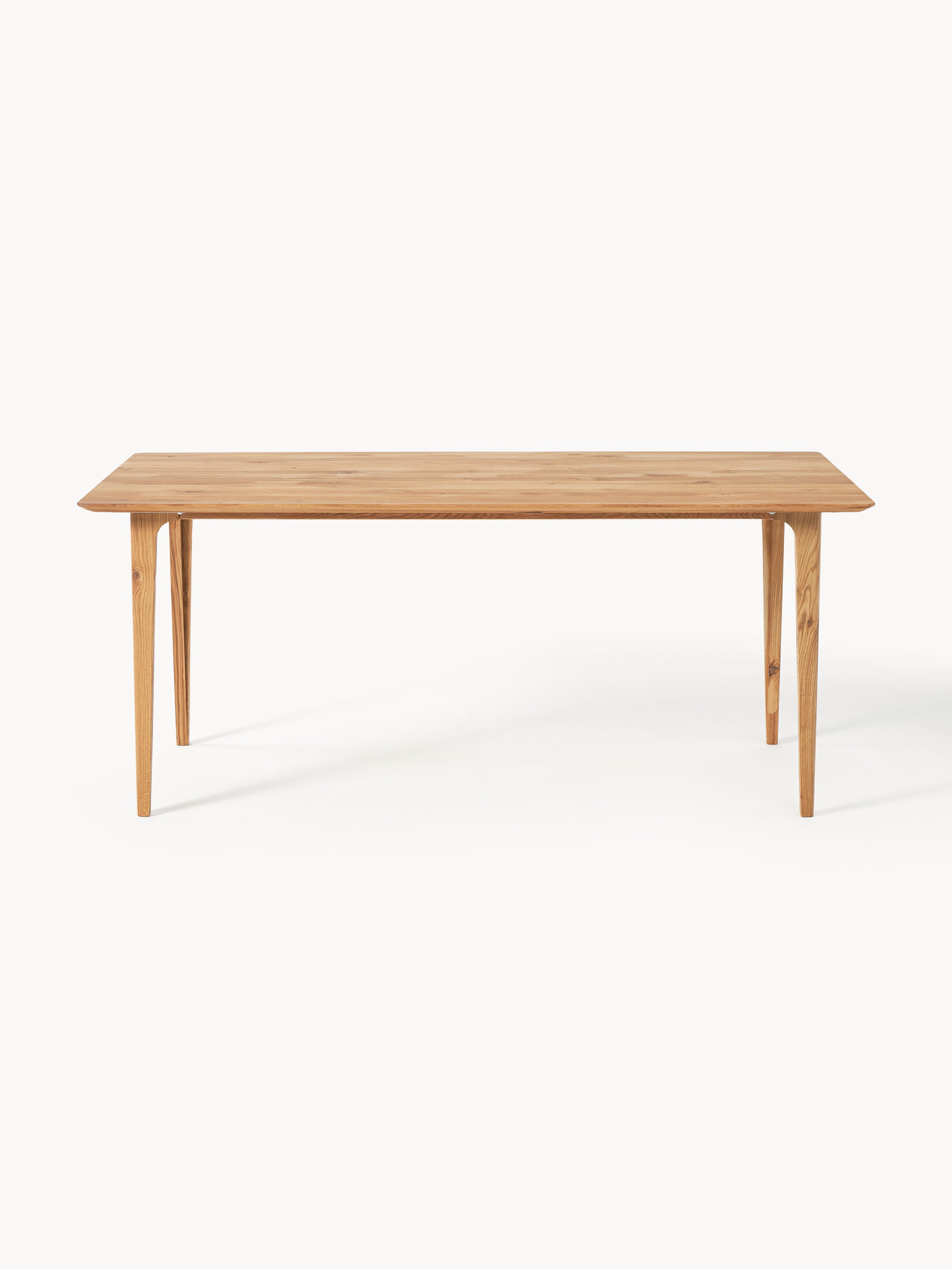 Archie Oak Wood Dining Table, in various sizes