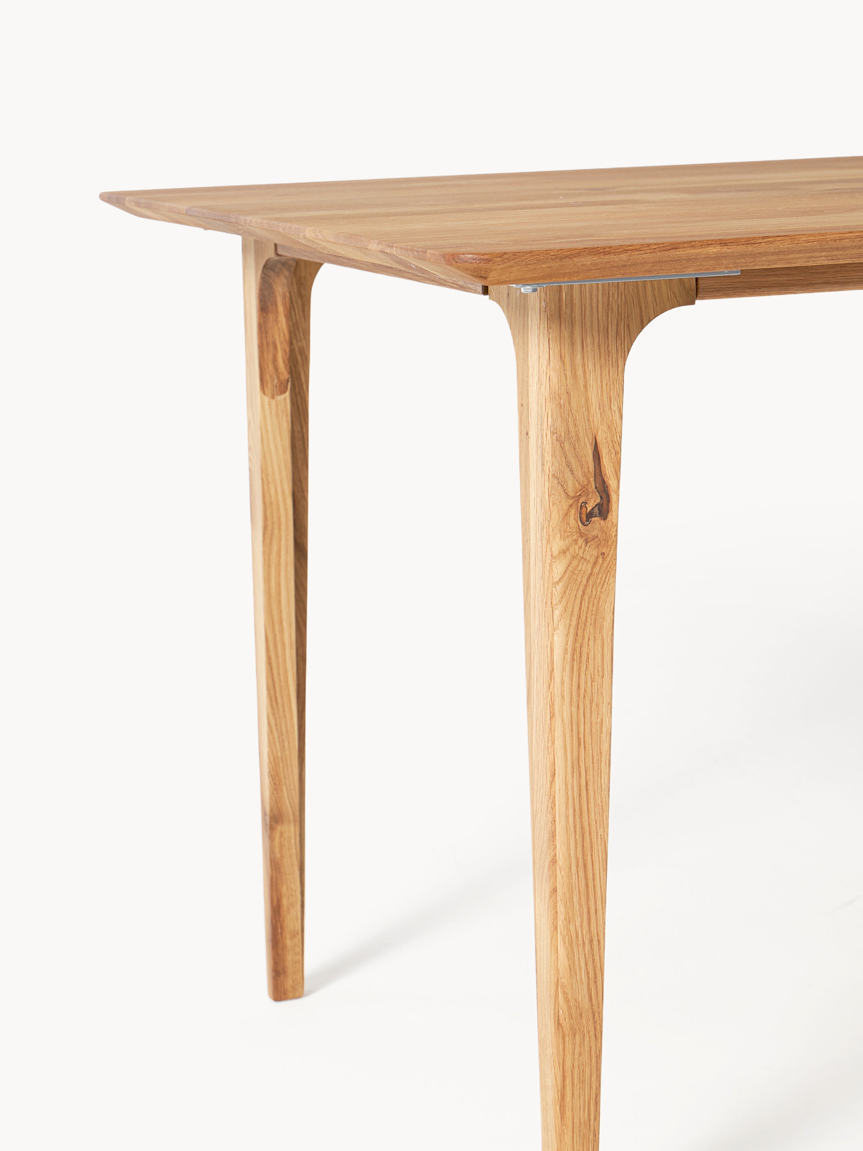 Archie Oak Wood Dining Table, in various sizes