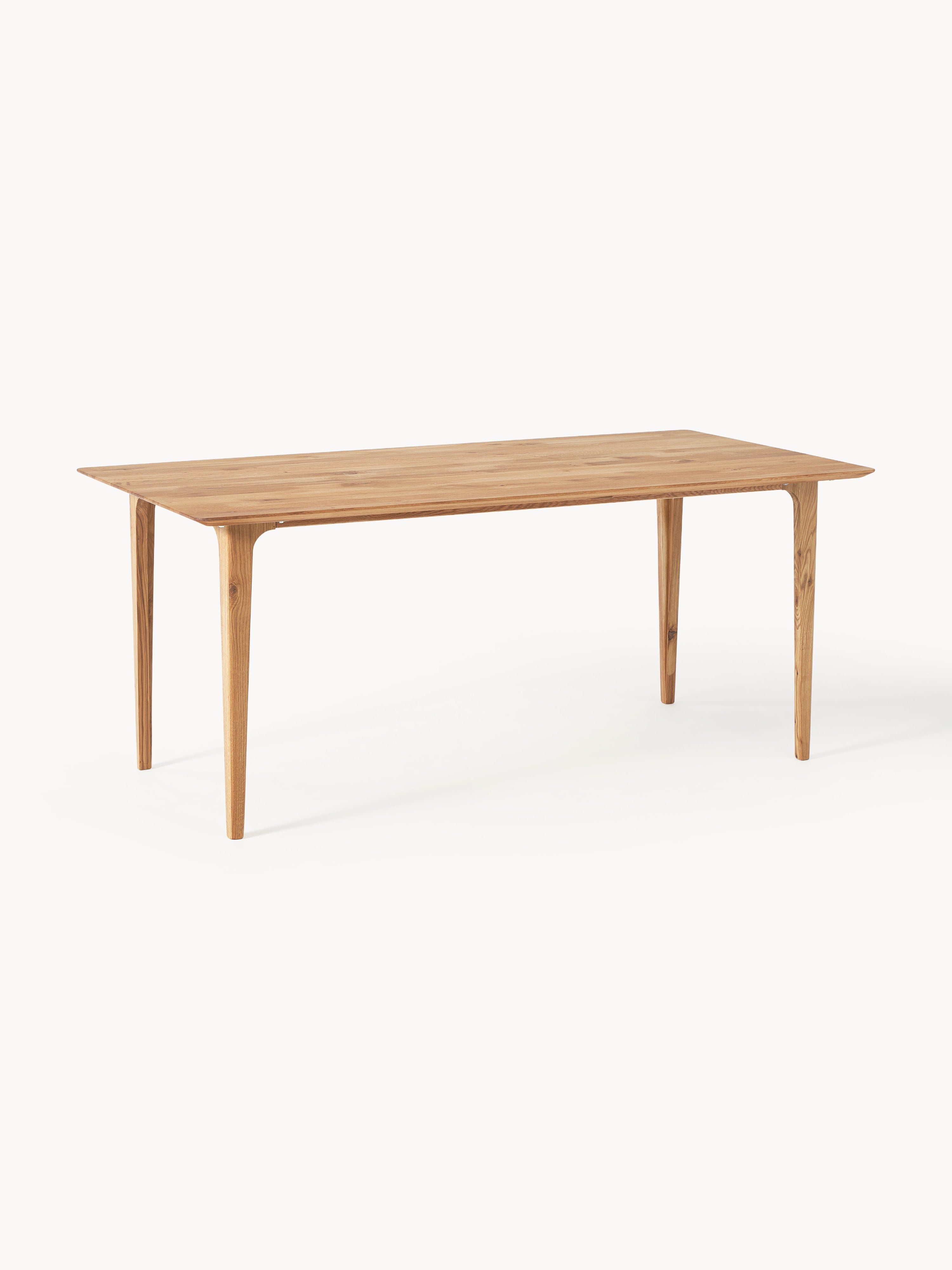 Archie Oak Wood Dining Table, in various sizes
