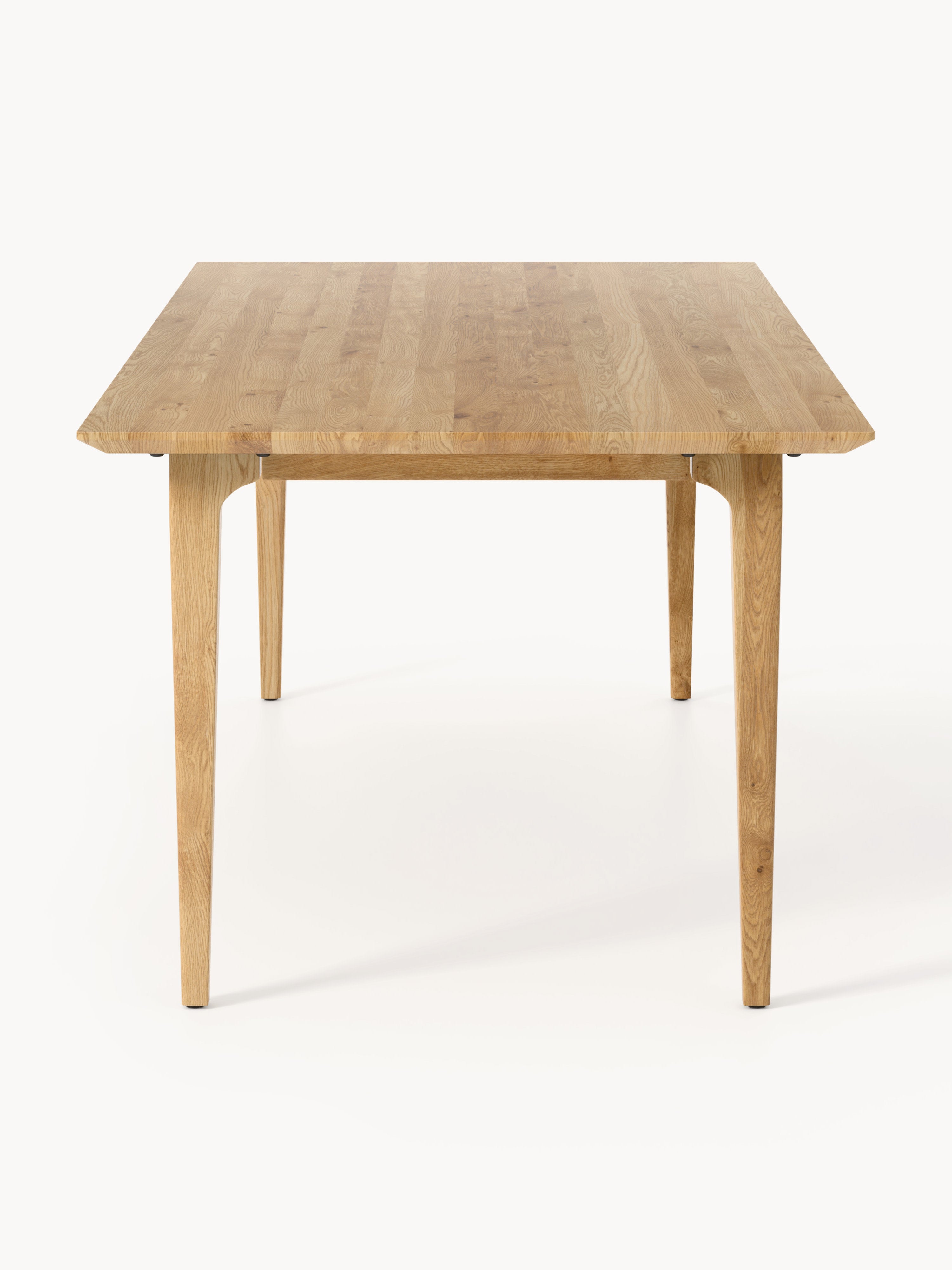 Archie Oak Wood Dining Table, in various sizes