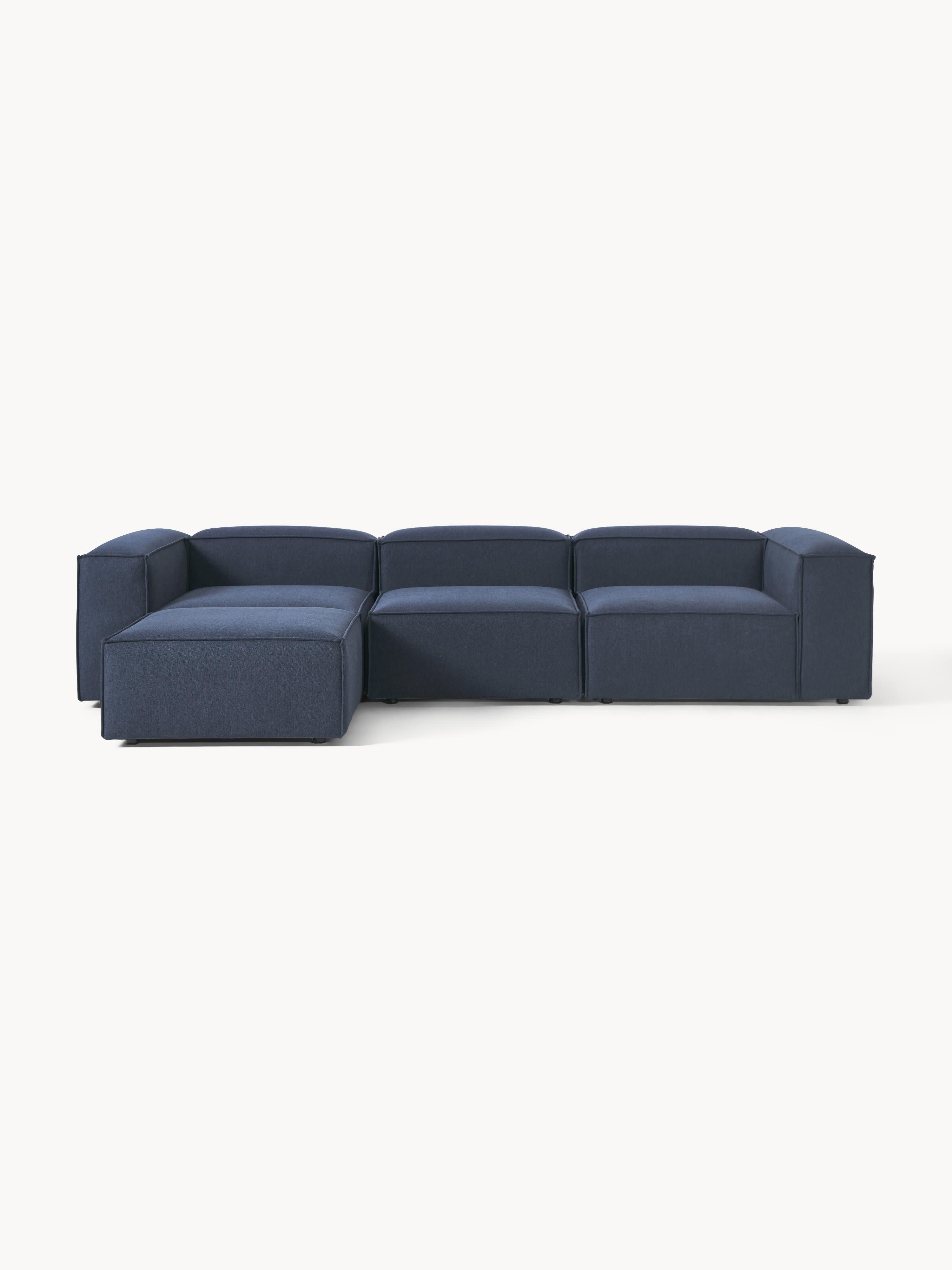Lennon Modular Sofa (4-seater) with Ottoman (left/right)