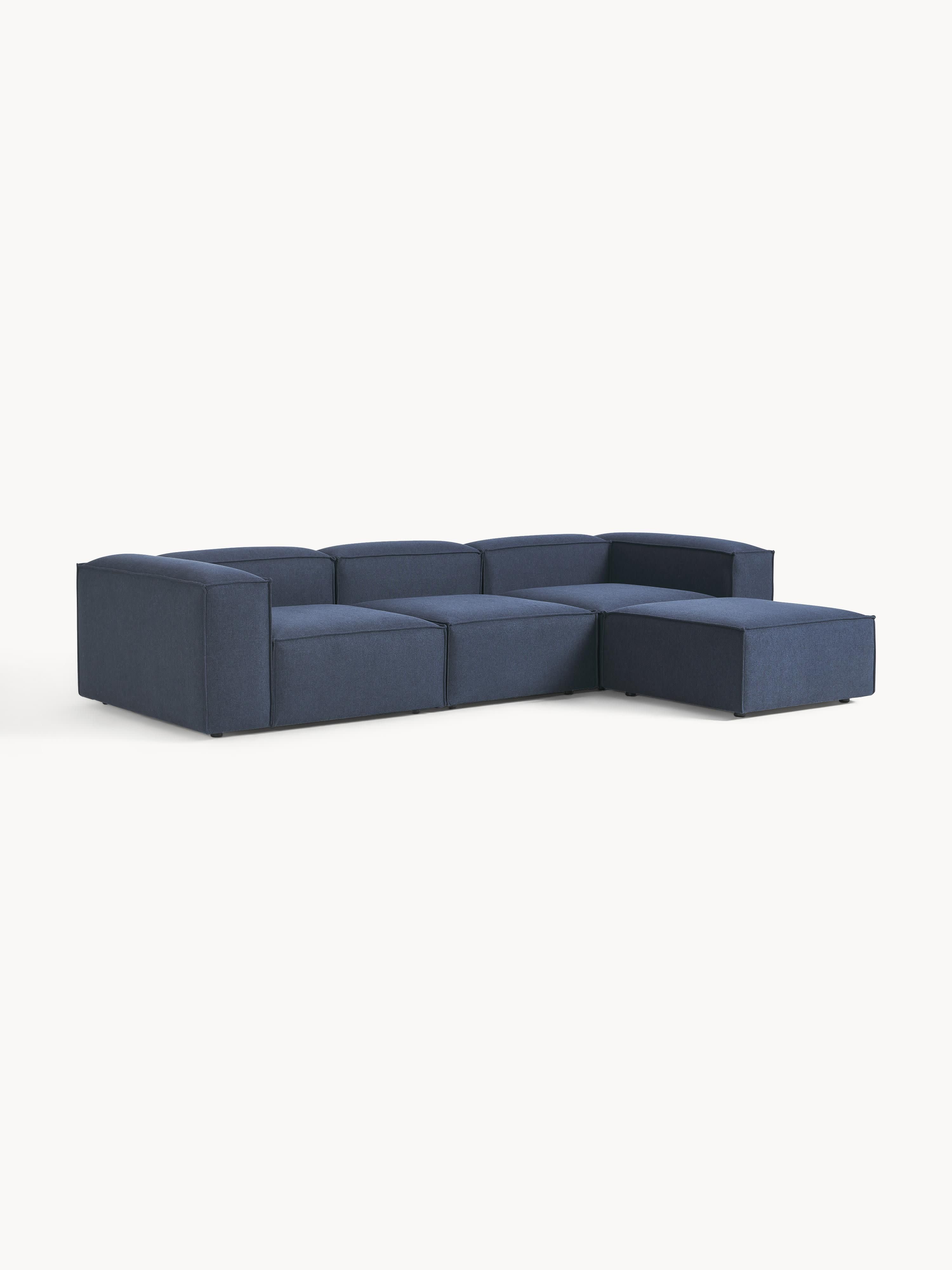 Lennon Modular Sofa (4-seater) with Ottoman (left/right)