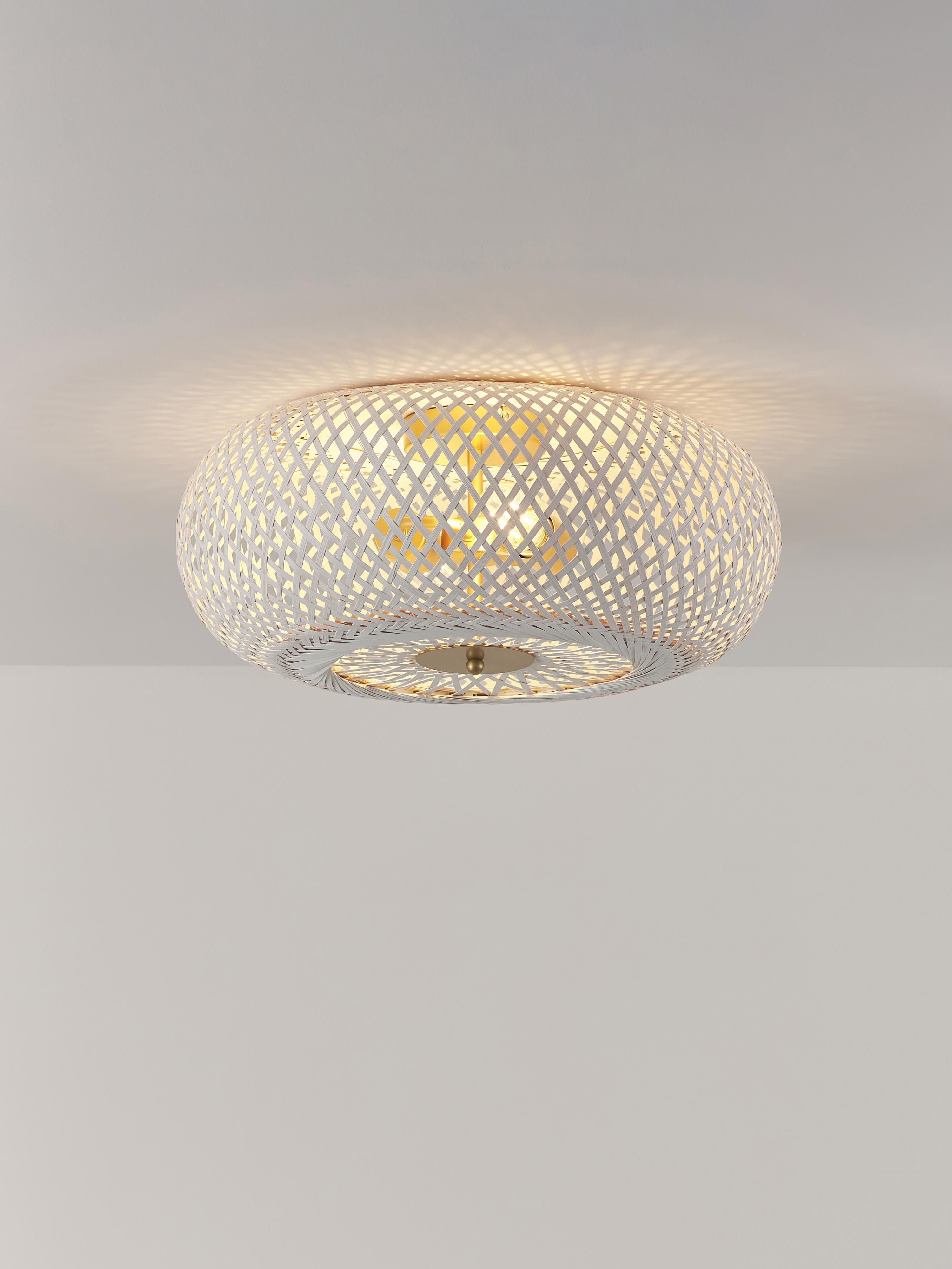 Evelyn Bamboo Design Ceiling Lamp