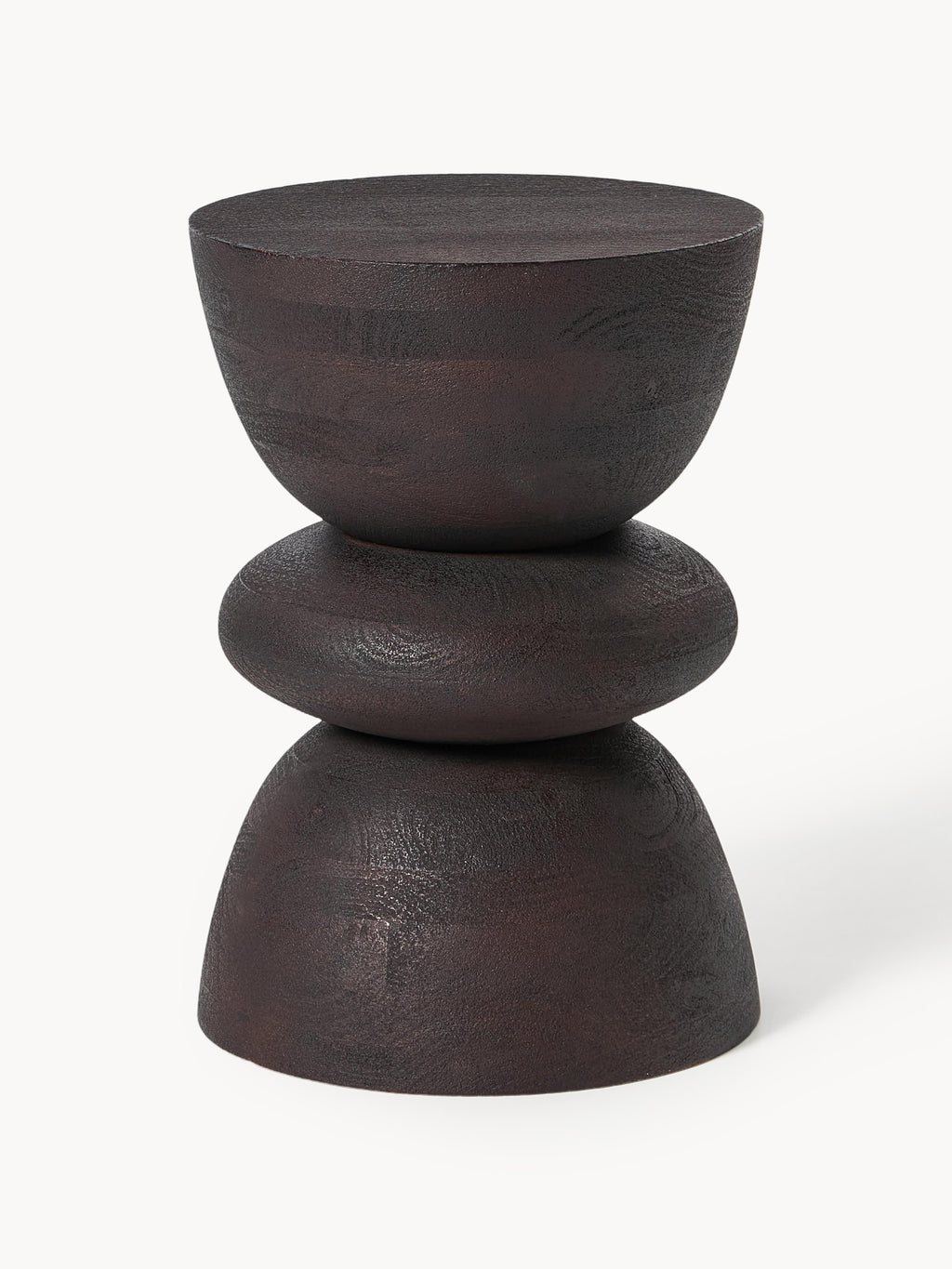 Gallery image 1 - Round Mango Wood Side Table Benno