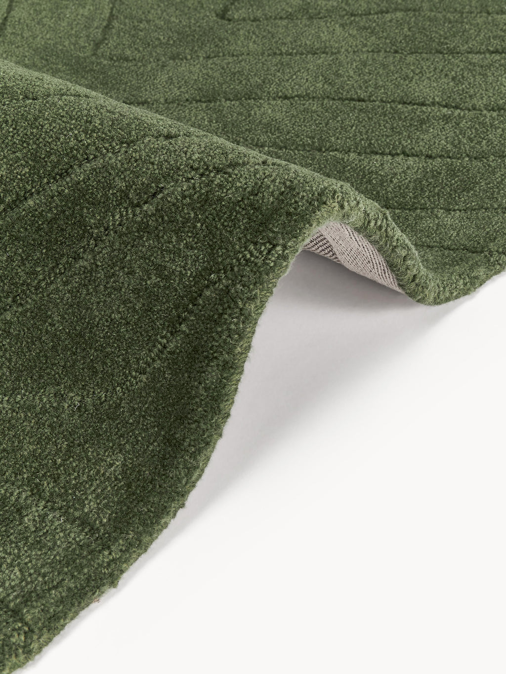 Aaron High-Low Wool Rug, Hand-Tufted