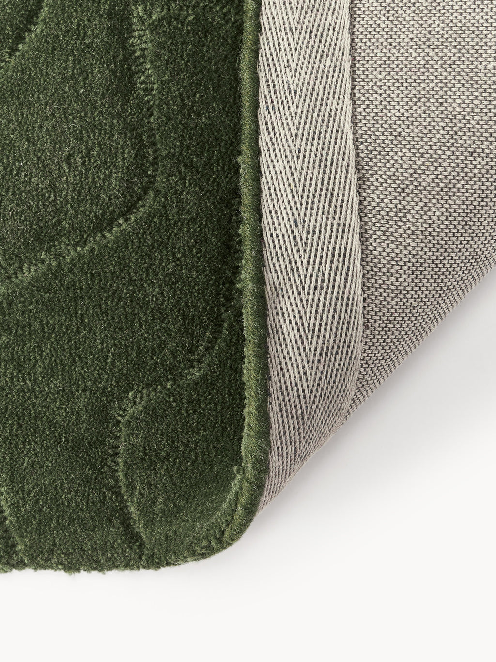 Aaron High-Low Wool Rug, Hand-Tufted