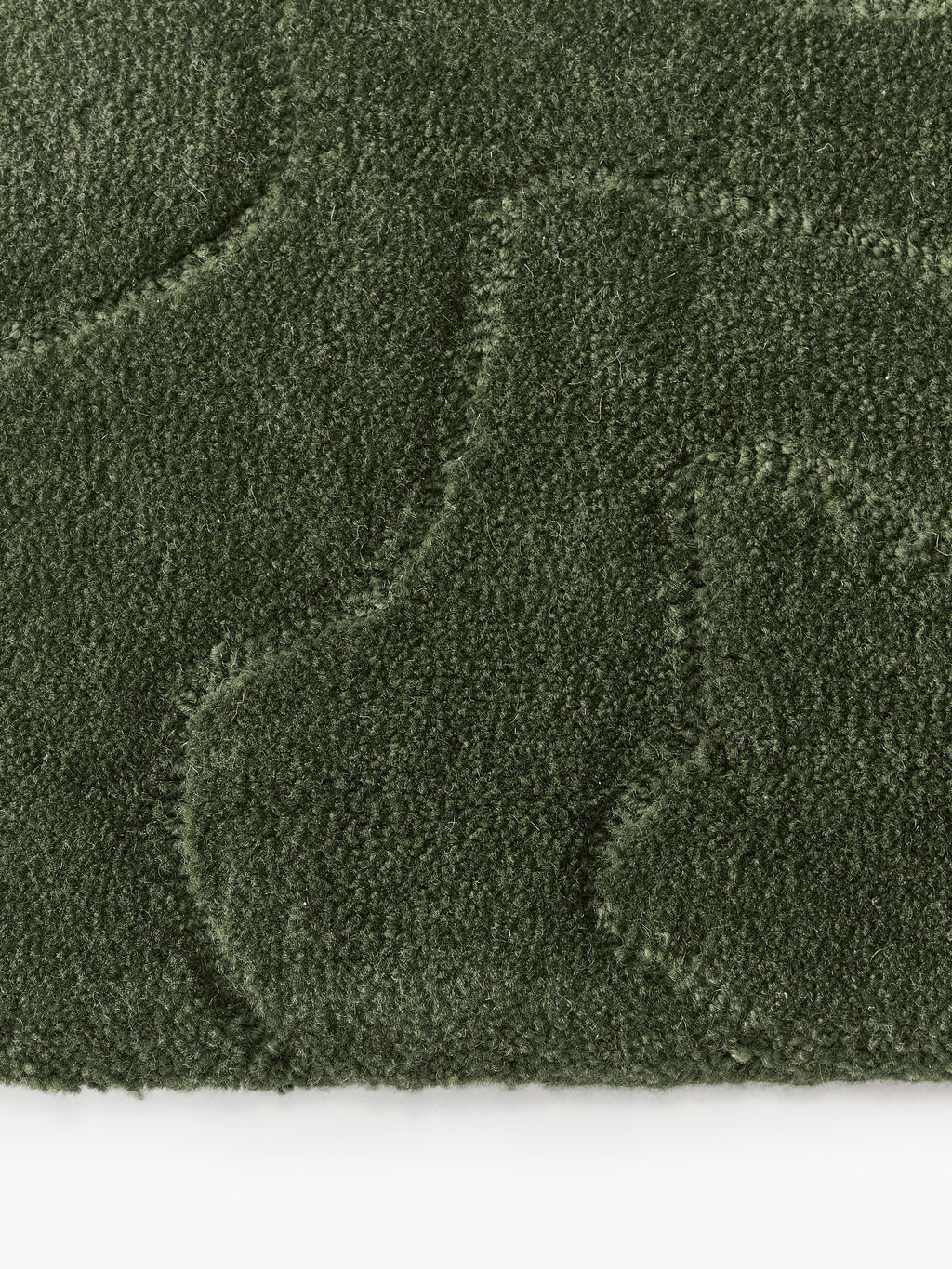 Aaron High-Low Wool Rug, Hand-Tufted