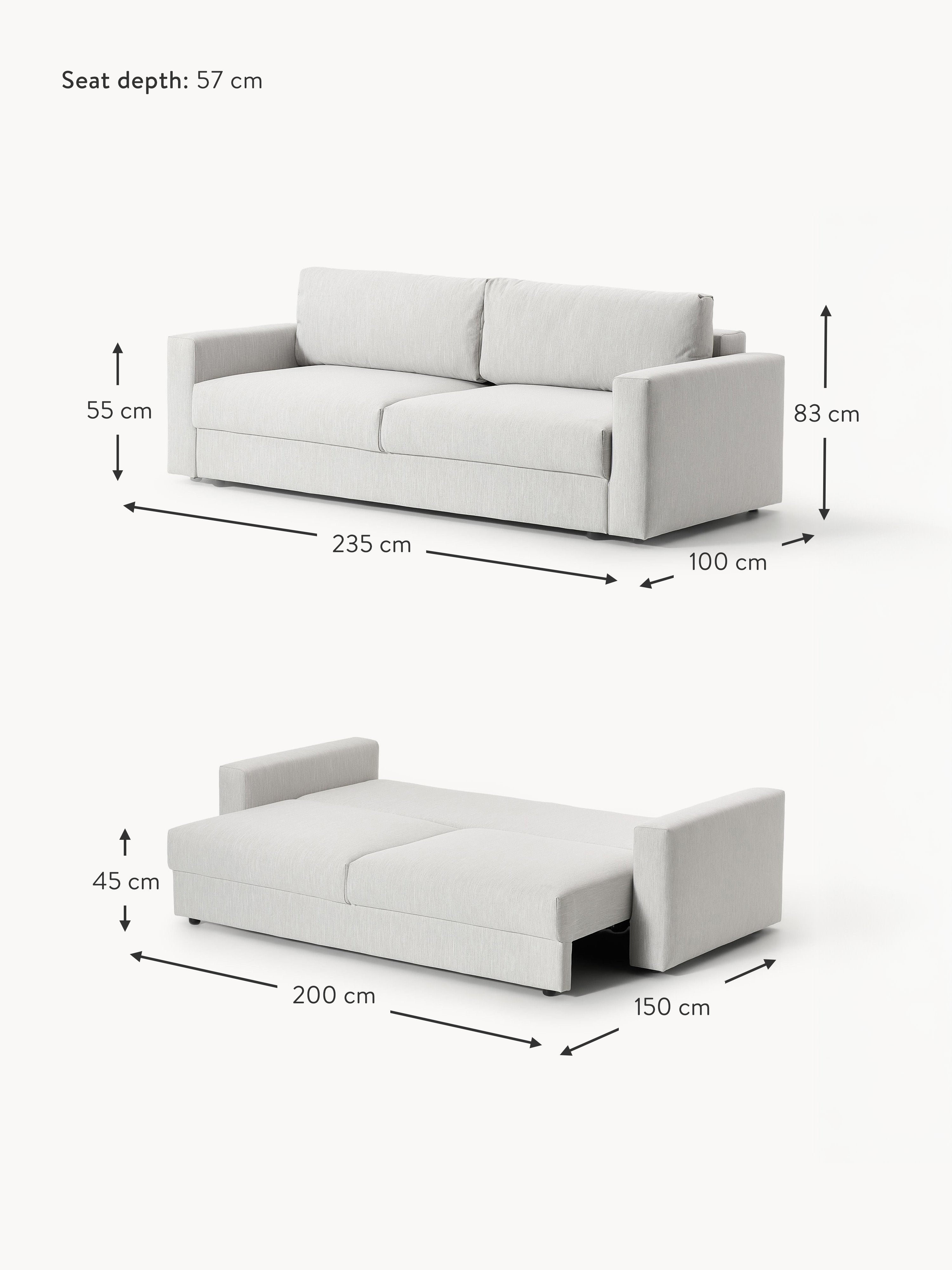 Tasha Sofa Bed (3-seater)