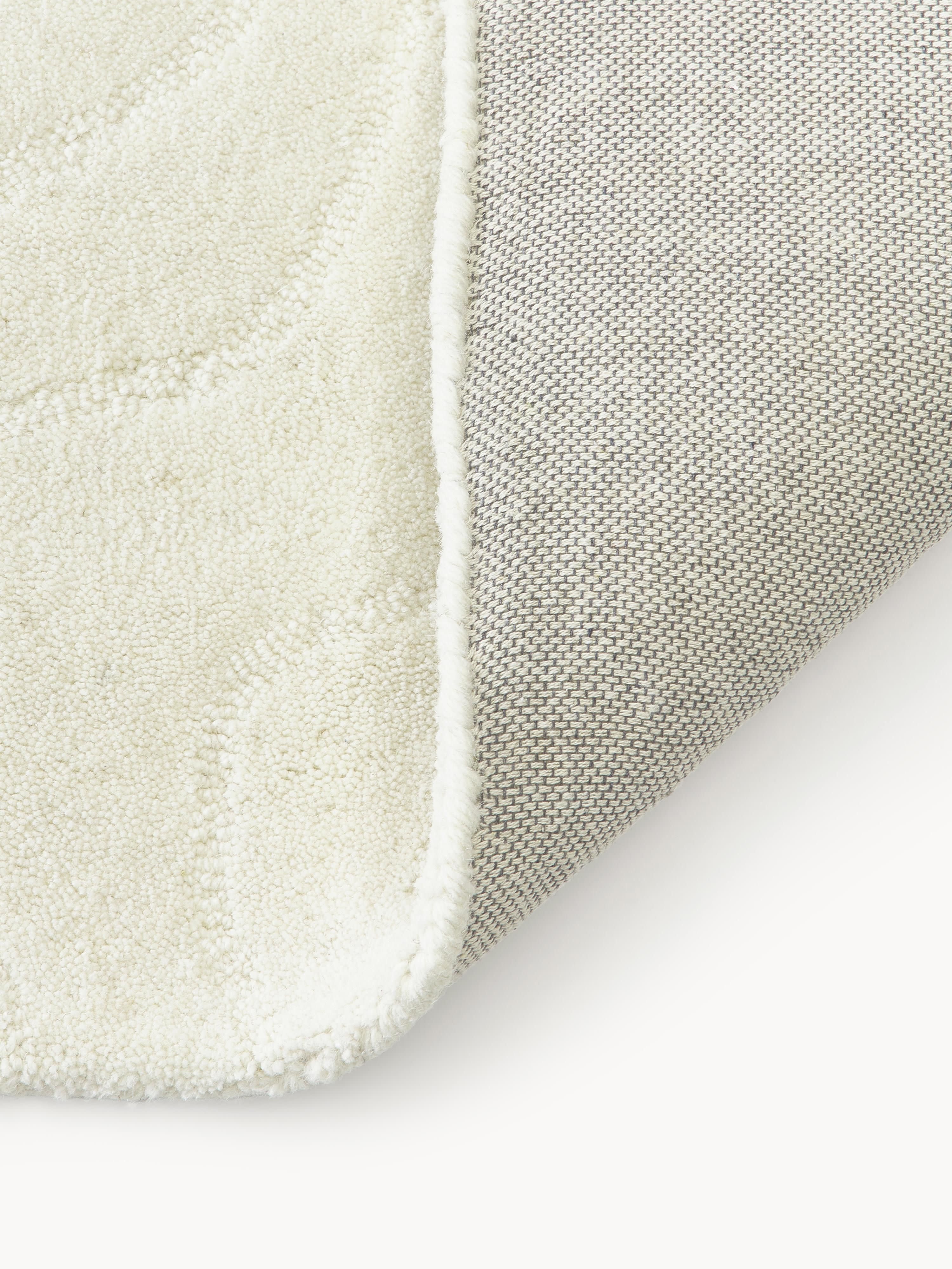 Aaron High-Low Wool Rug, Hand-Tufted