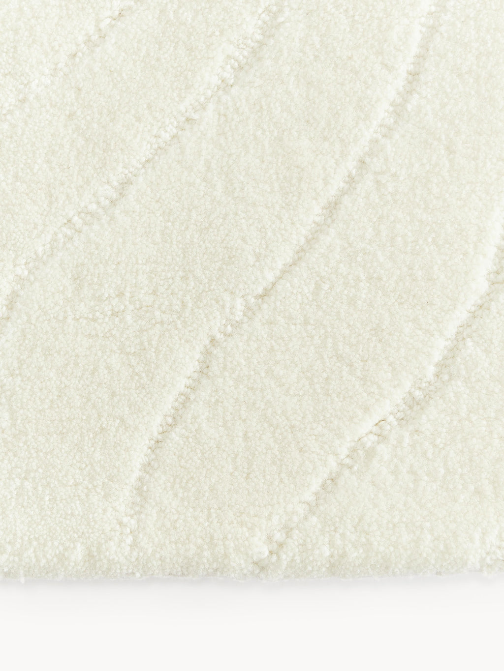 Aaron High-Low Wool Rug, Hand-Tufted