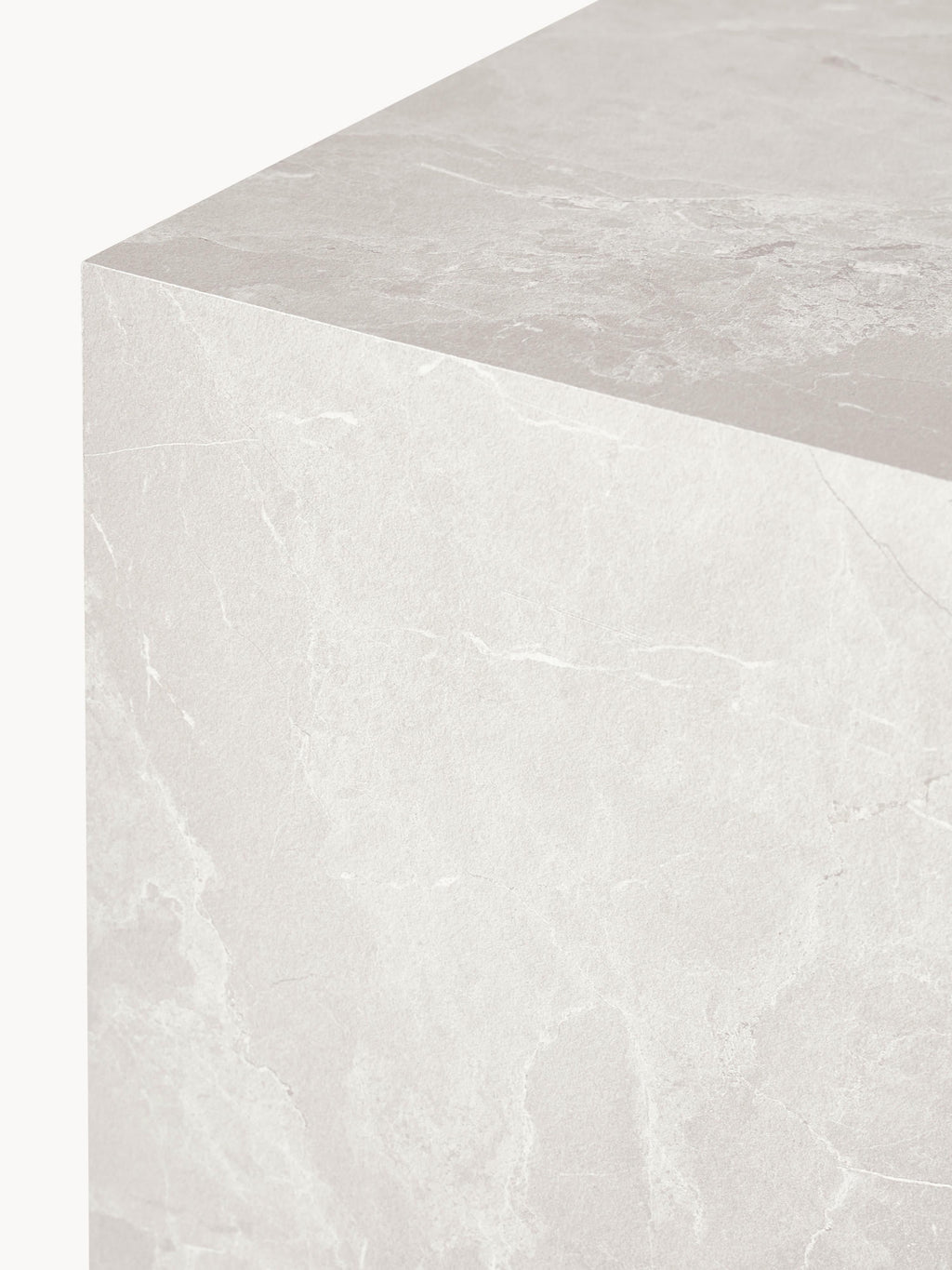 Lesley Travertine Effect Coffee Table