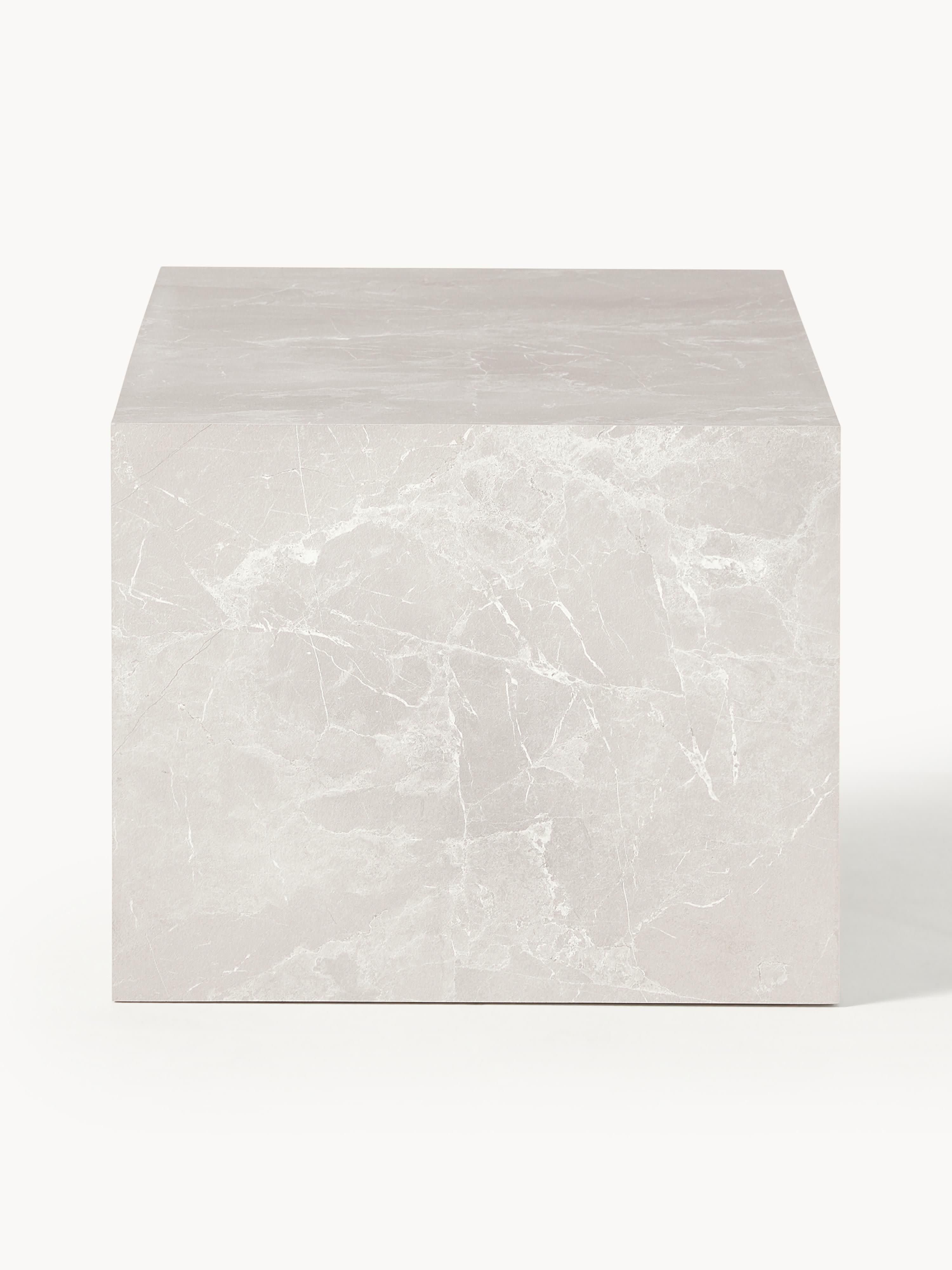 Lesley Travertine Effect Coffee Table