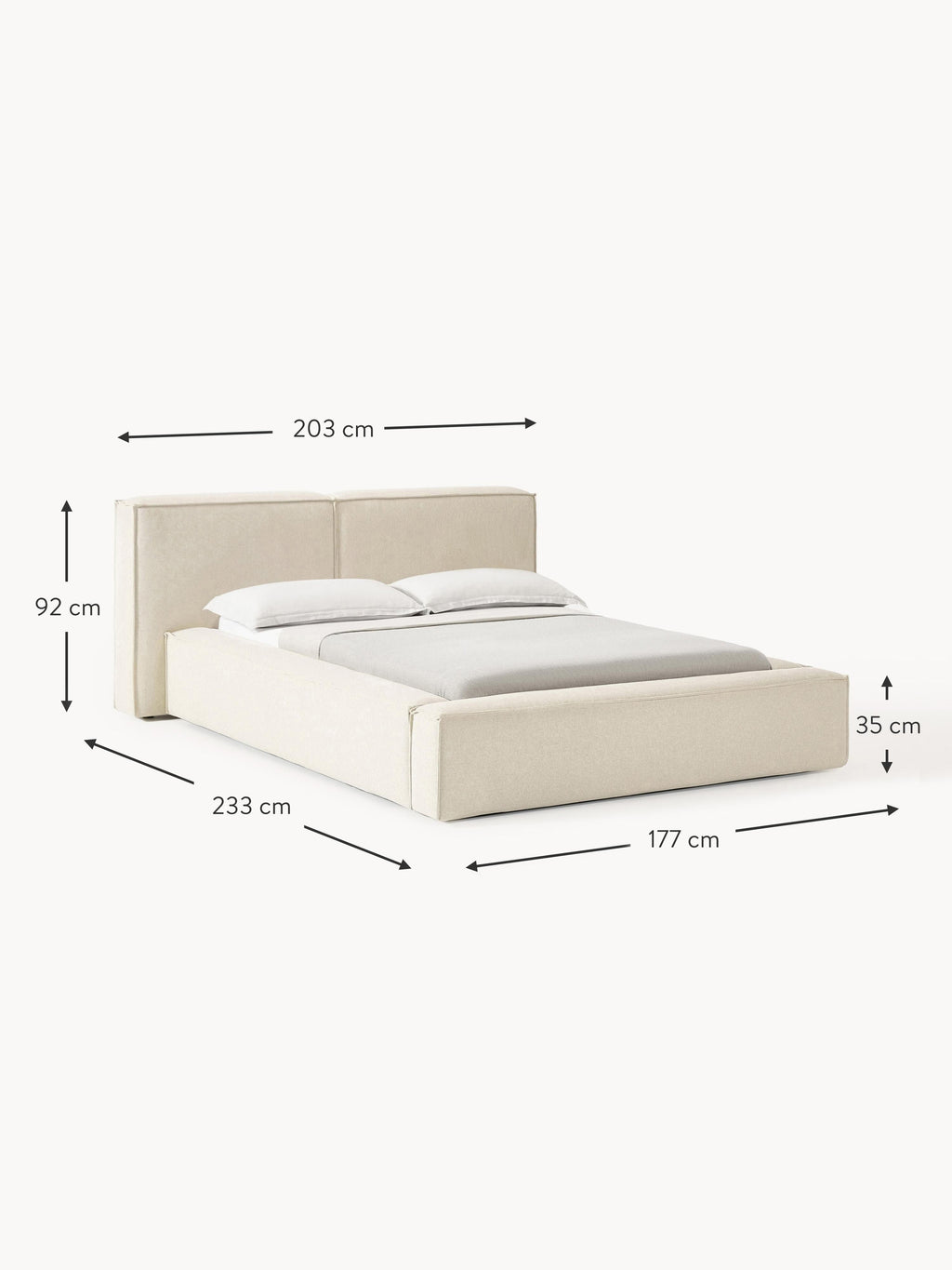 Lennon Upholstered Bed